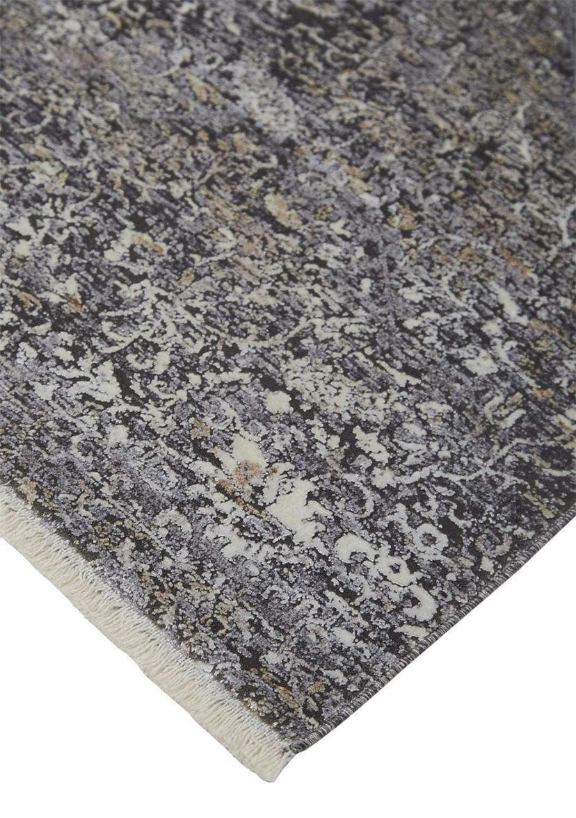 Melmas Transitional Distressed Area Rug
