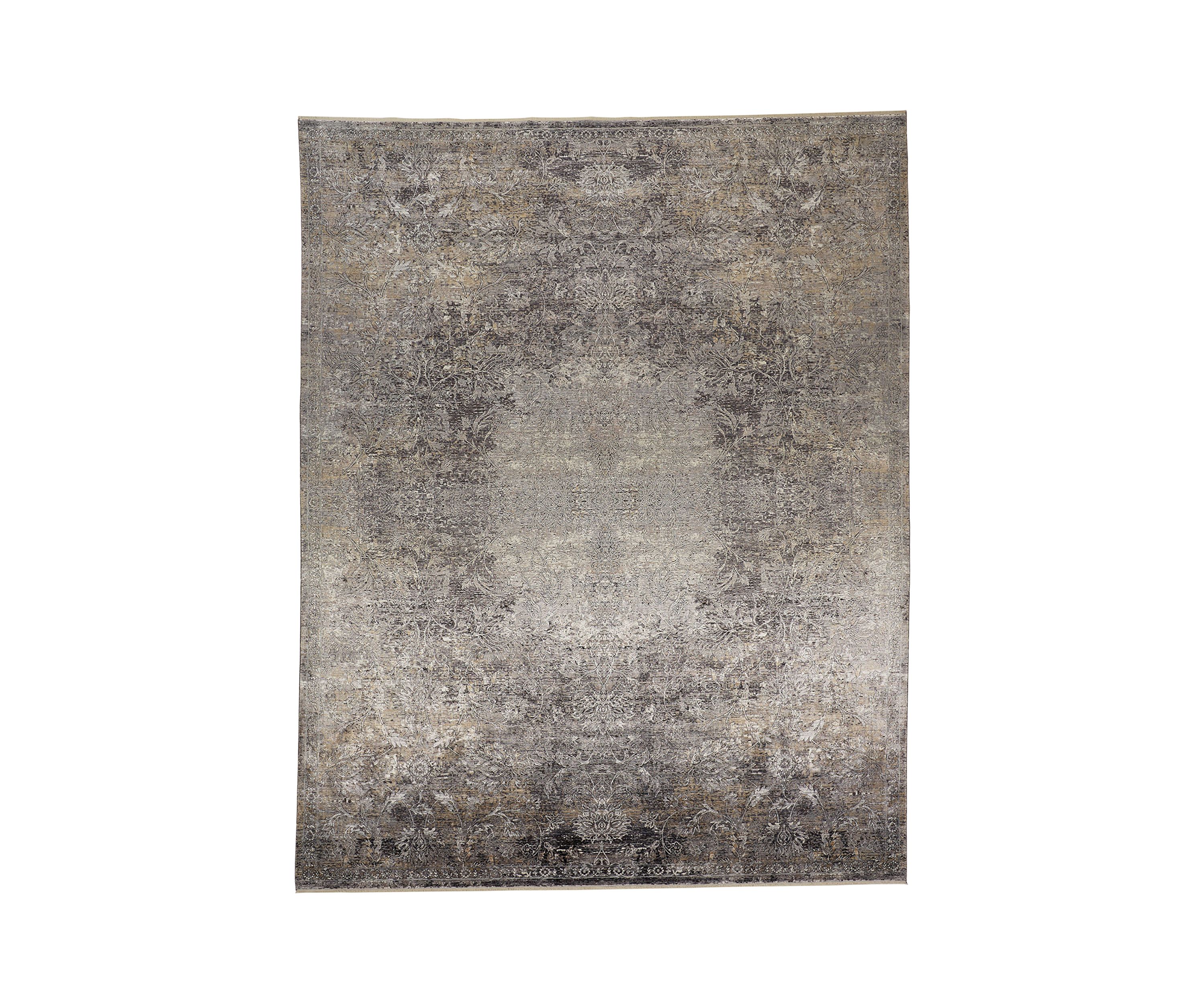 Melmas Transitional Medallion Area Rug