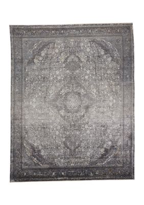 Melmas Transitional Medallion Area Rug