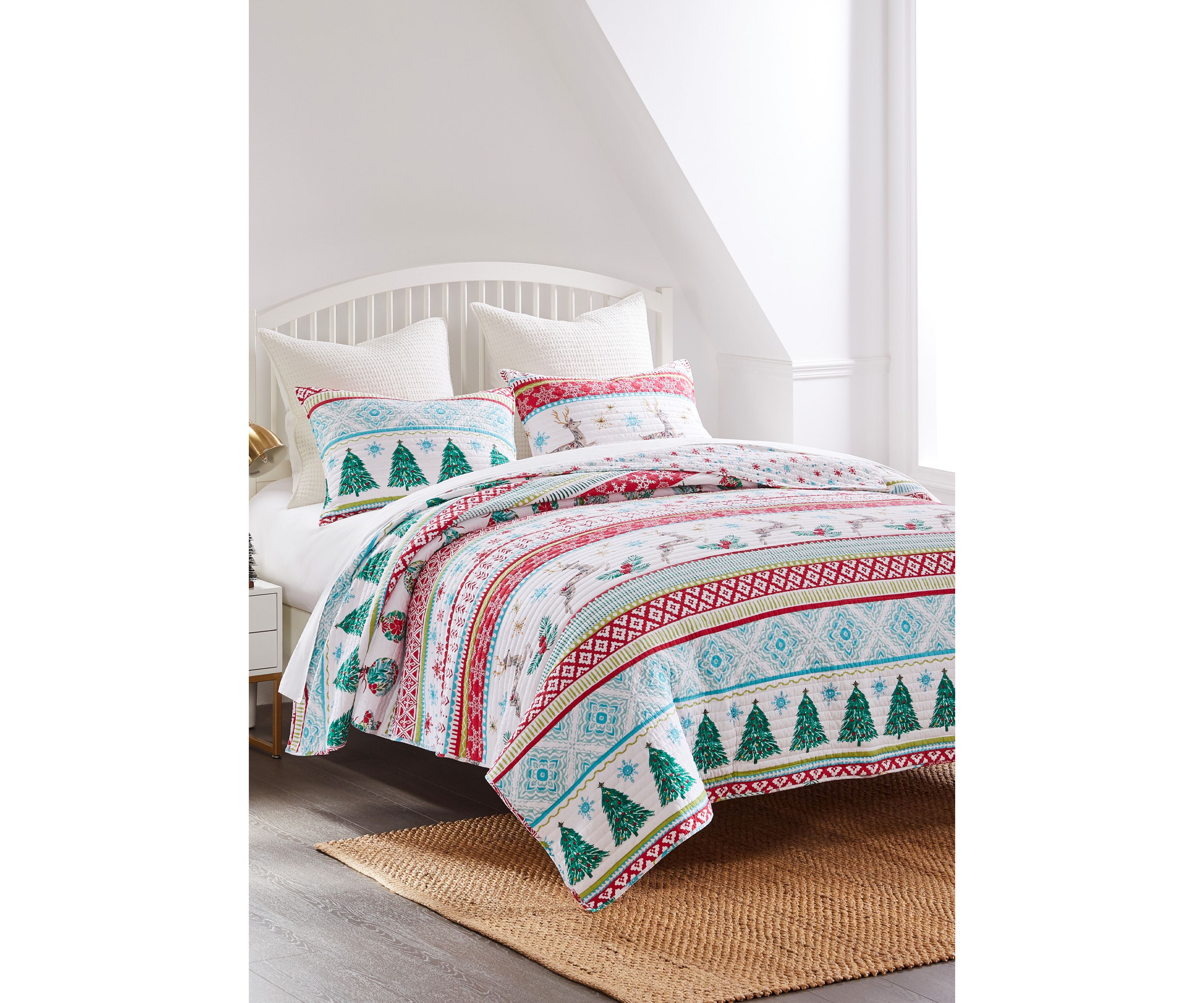 Reindeer Lane Quilt Set