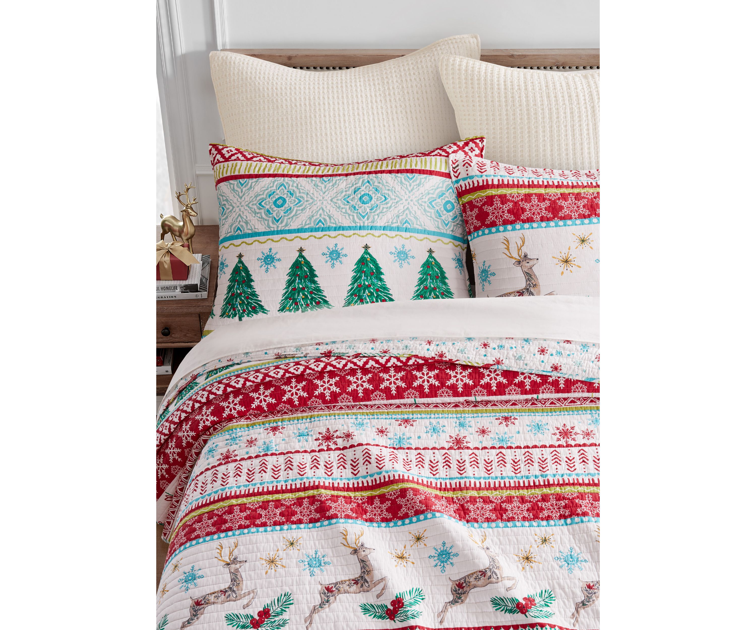 Reindeer Lane Quilt Set