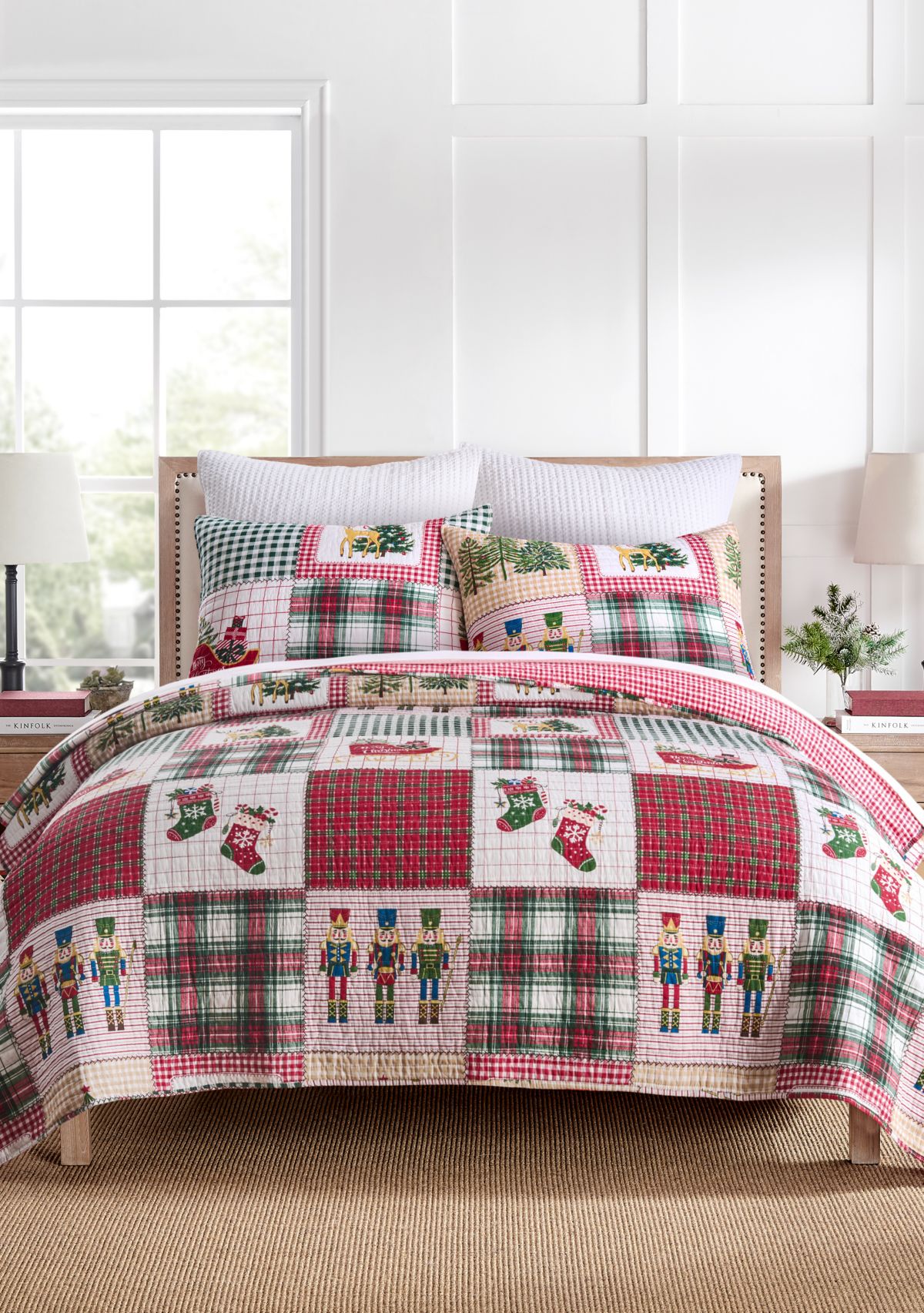 Nutcracker Patch Quilt Set 