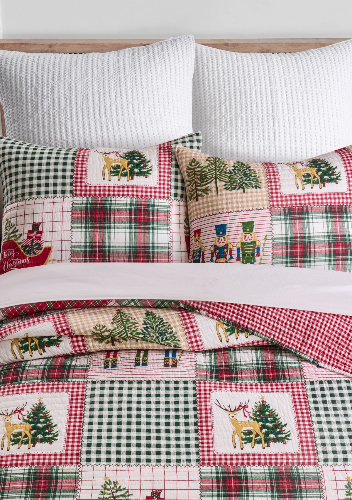 Nutcracker Patch Quilt Set 