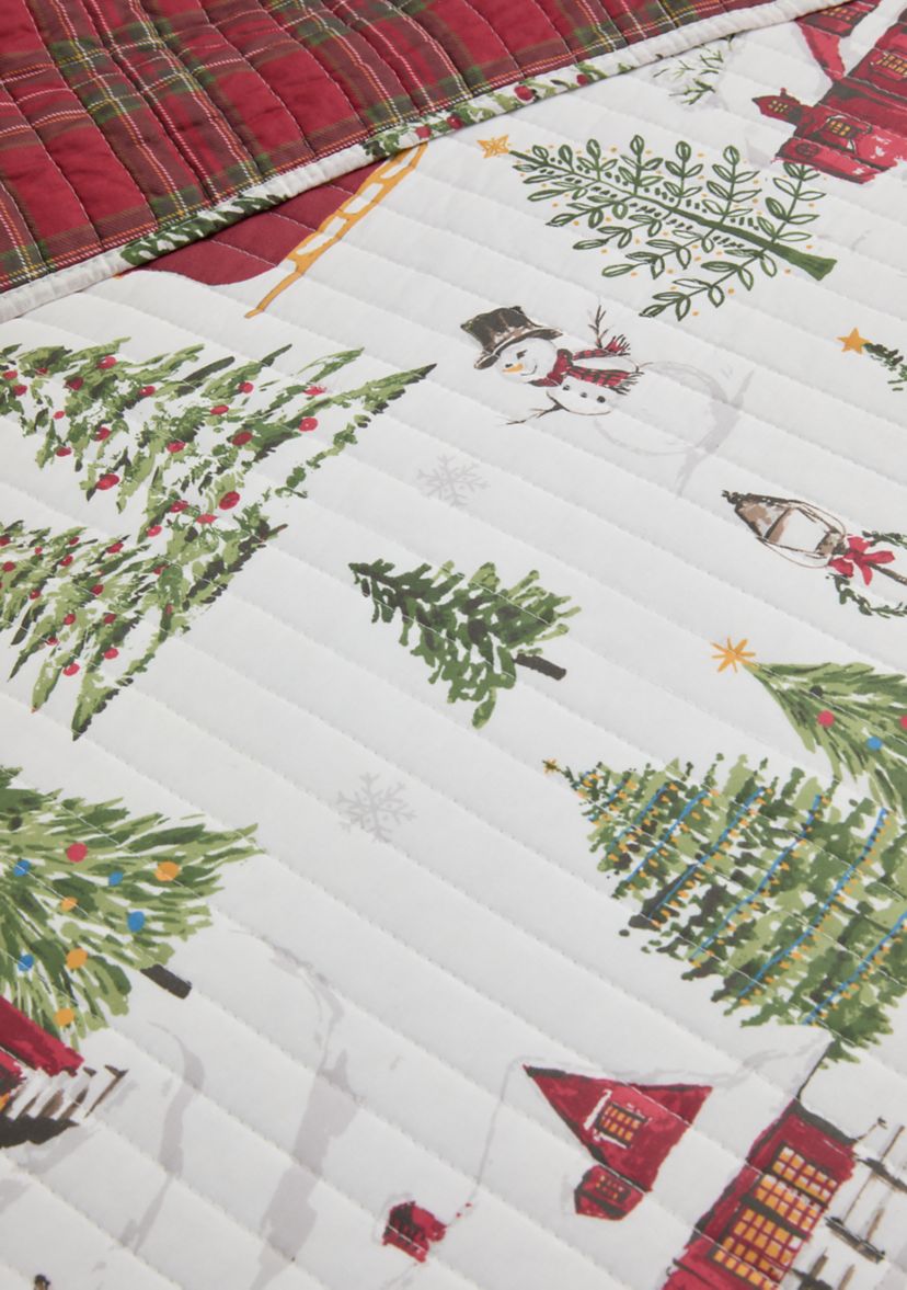 Santas Sleigh Ride Quilt Set