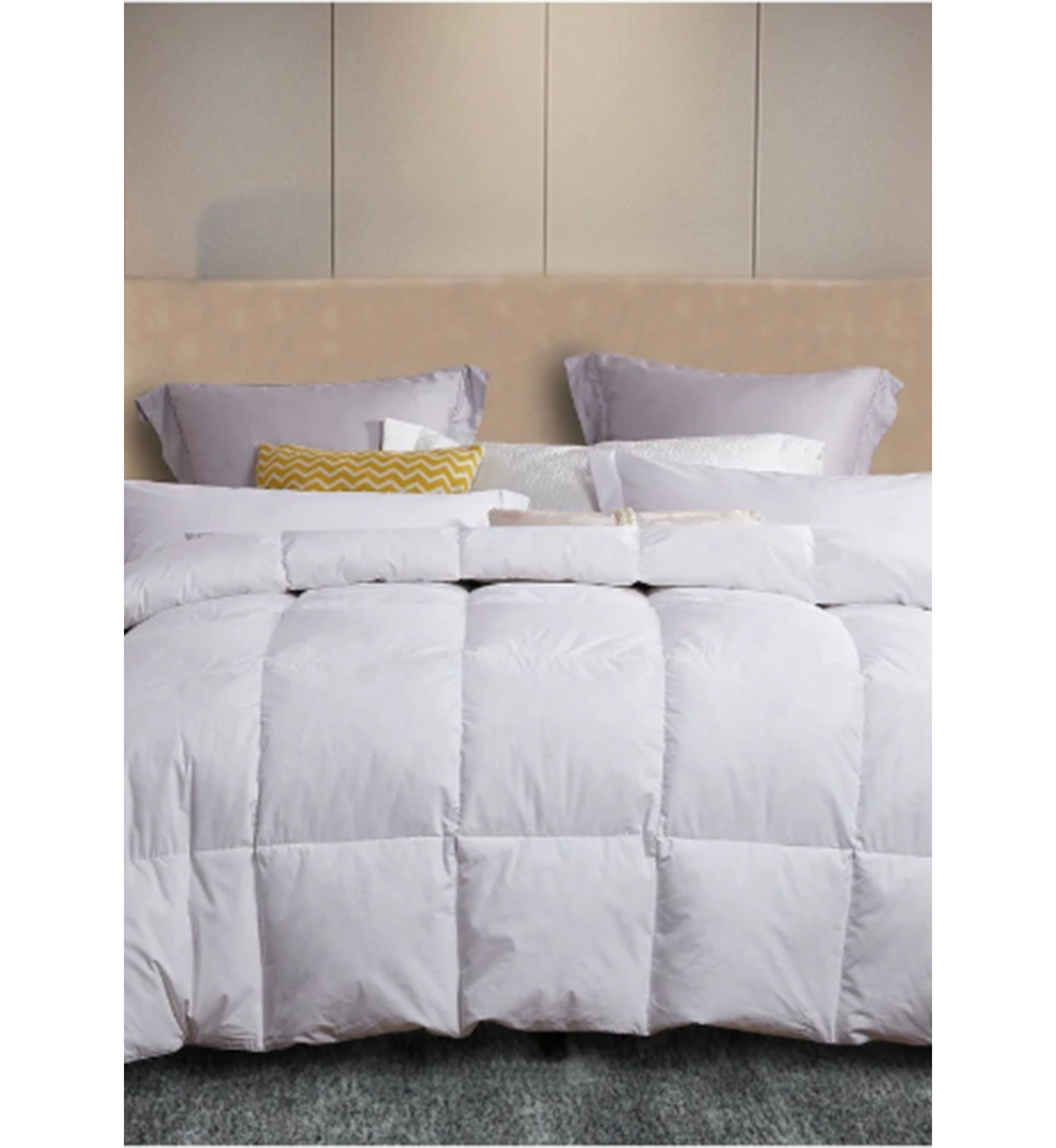 White Feather and Down Comforter