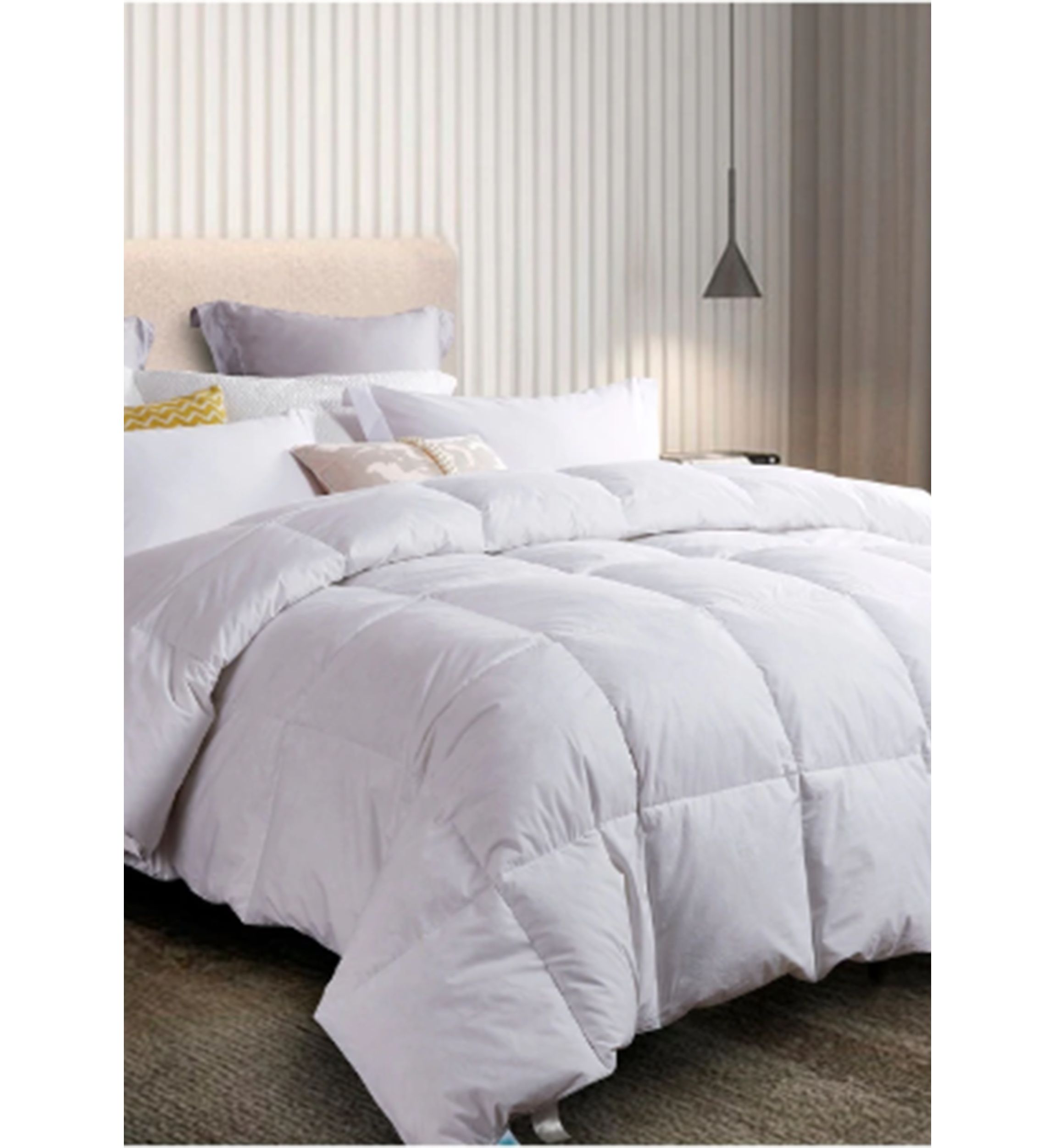 White Feather and Down Comforter