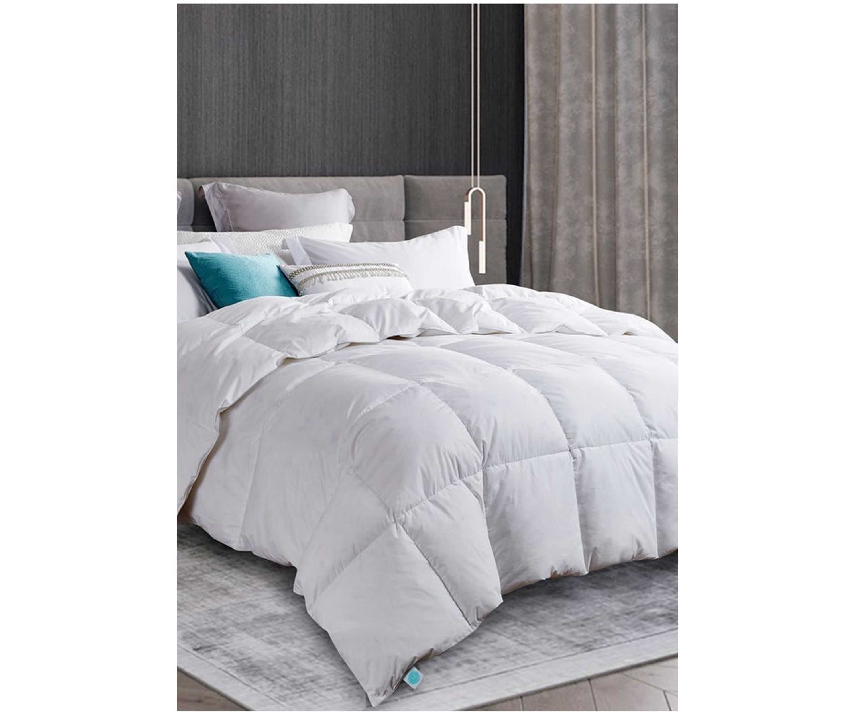 White Goose Down and Feather Comforter