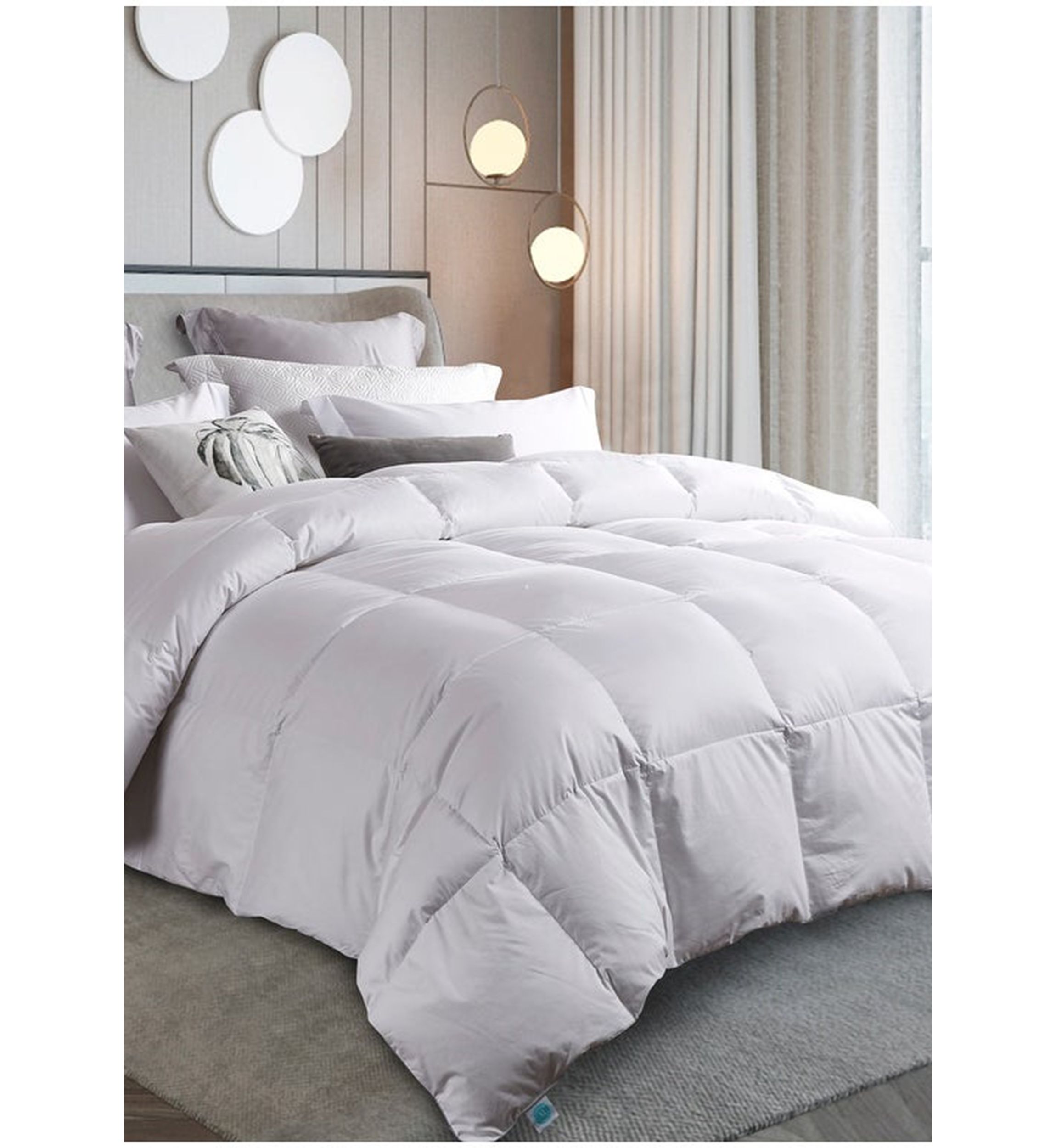 Luxury All Season White Down Comforter