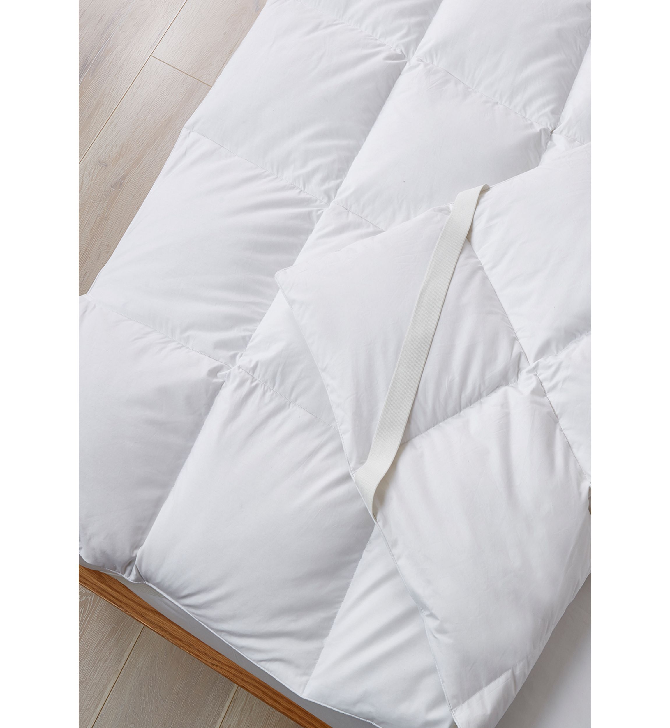 White Goose Feather and Down Fiber Featherbed
