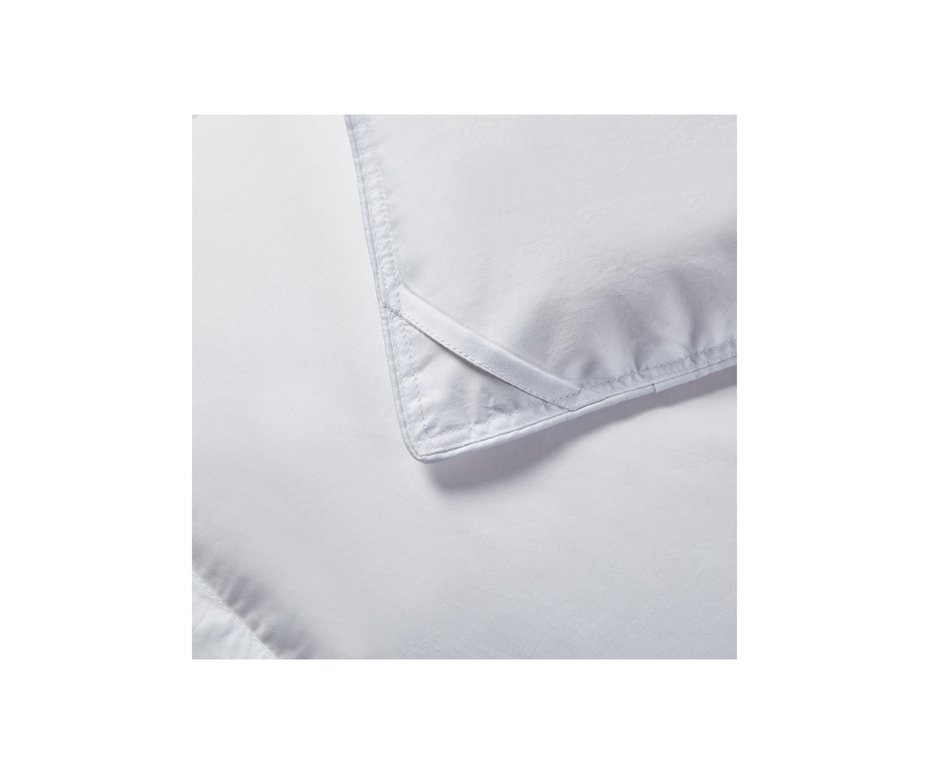 233-Thread Count Cotton 25/75 Down/Feather Comforter - All Seasons