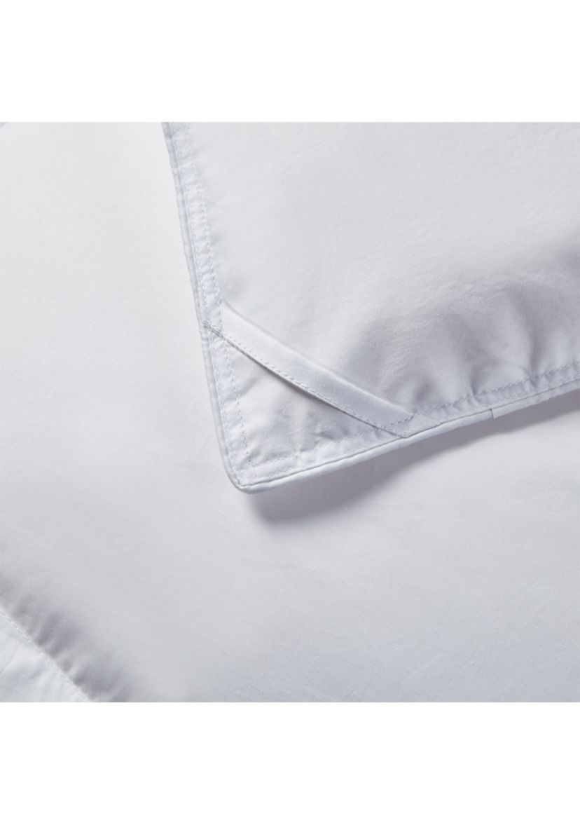 233-Thread Count Cotton 25/75 Down/Feather Comforter - All Seasons
