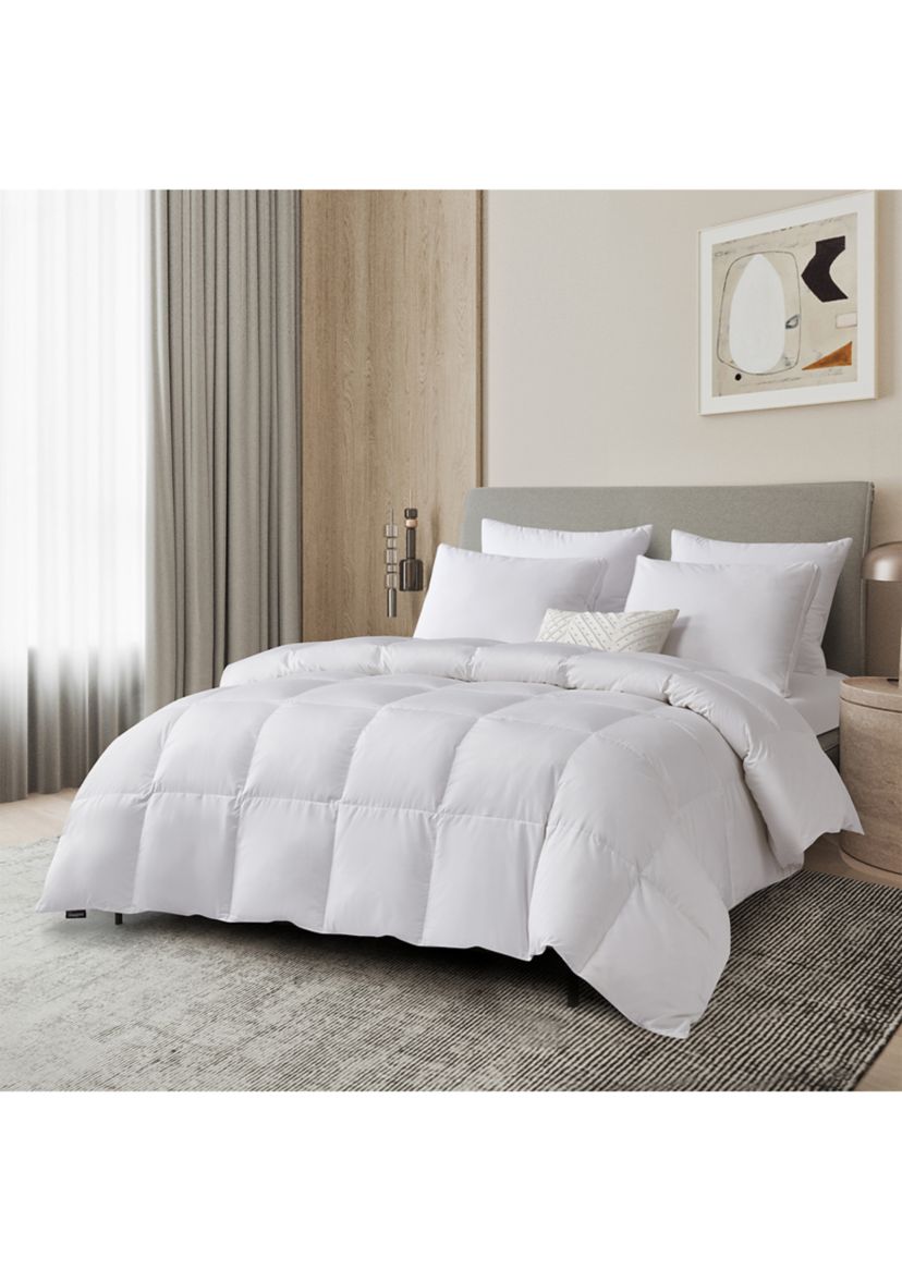 Tencel®/Cotton Blend Down Fiber Comforter - All Seasons