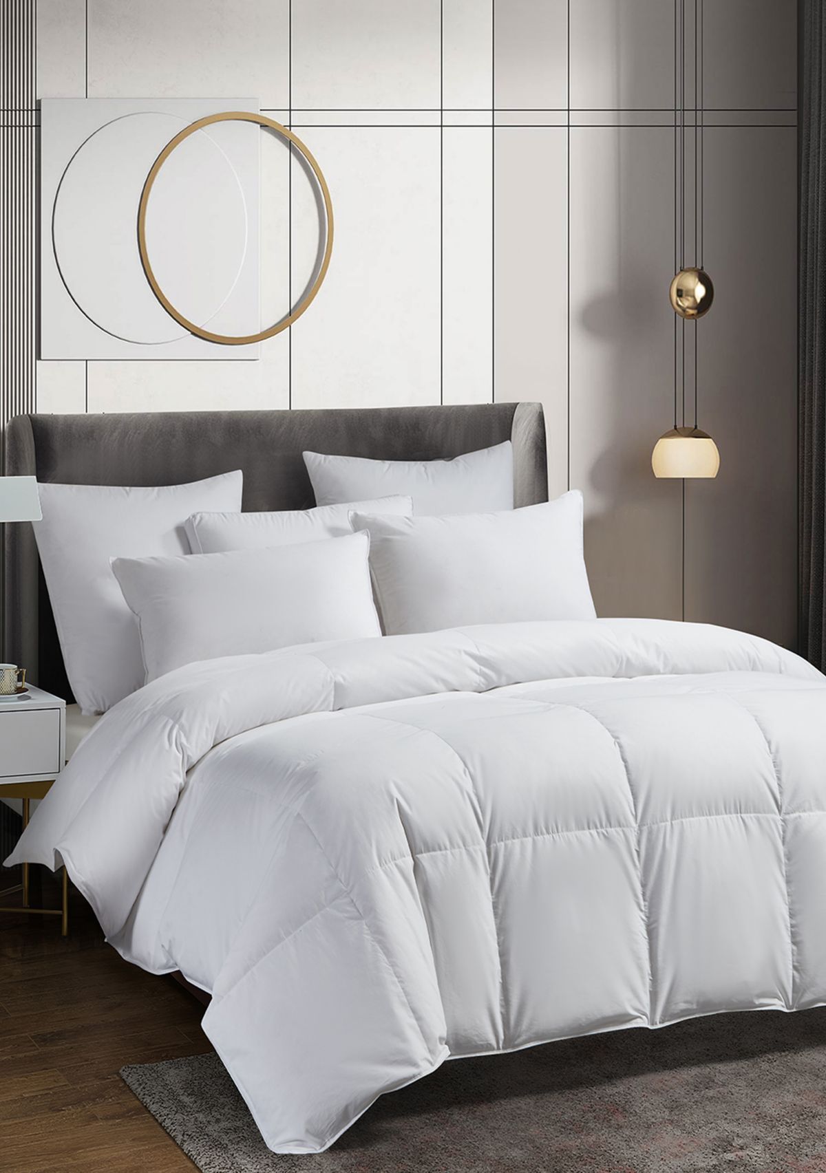 Tencel®/Cotton Blend Breathable RDS Down Comforter - Light Warmth
