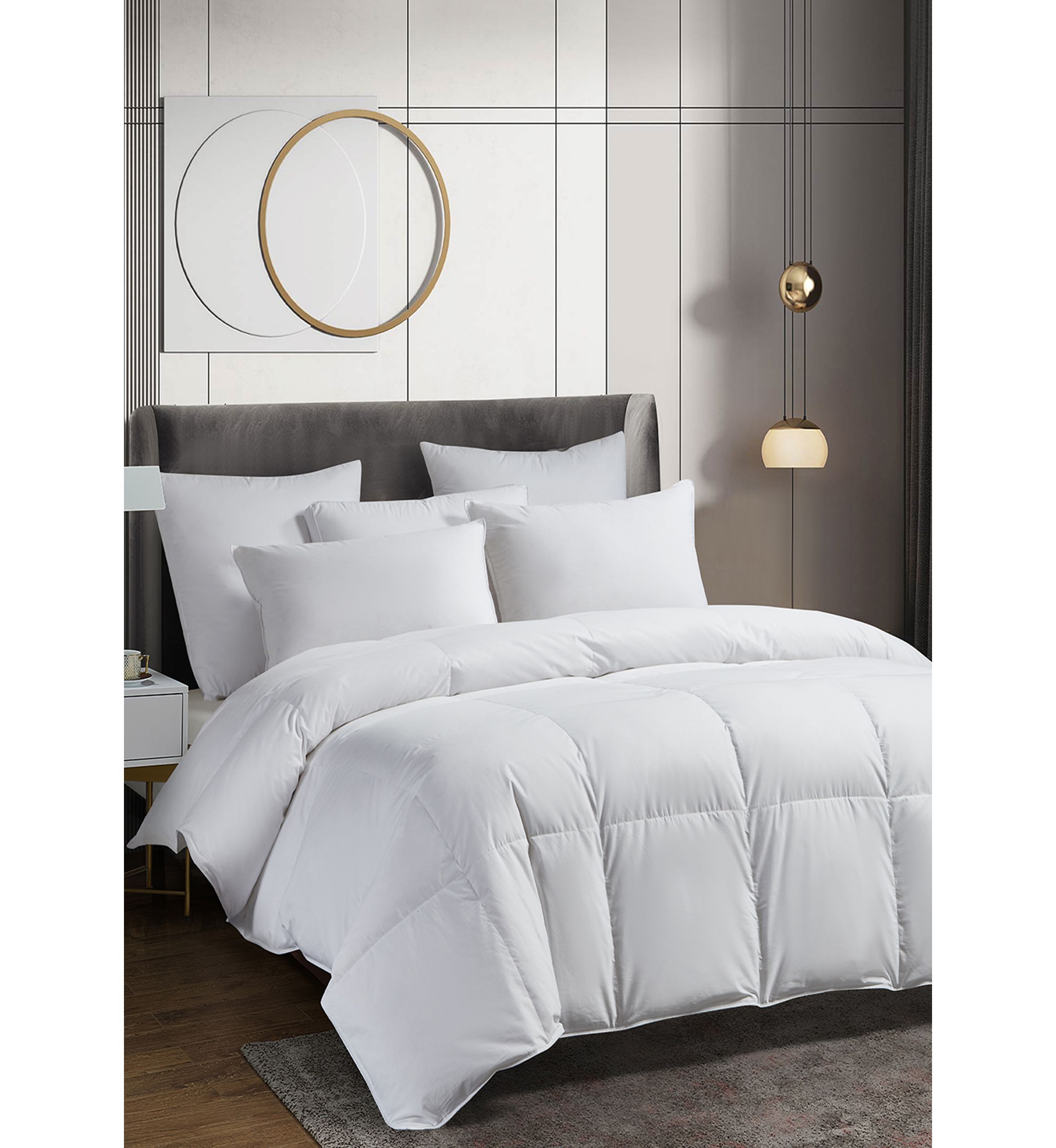 Tencel®/Cotton Blend Breathable RDS Down Comforter - Light Warmth