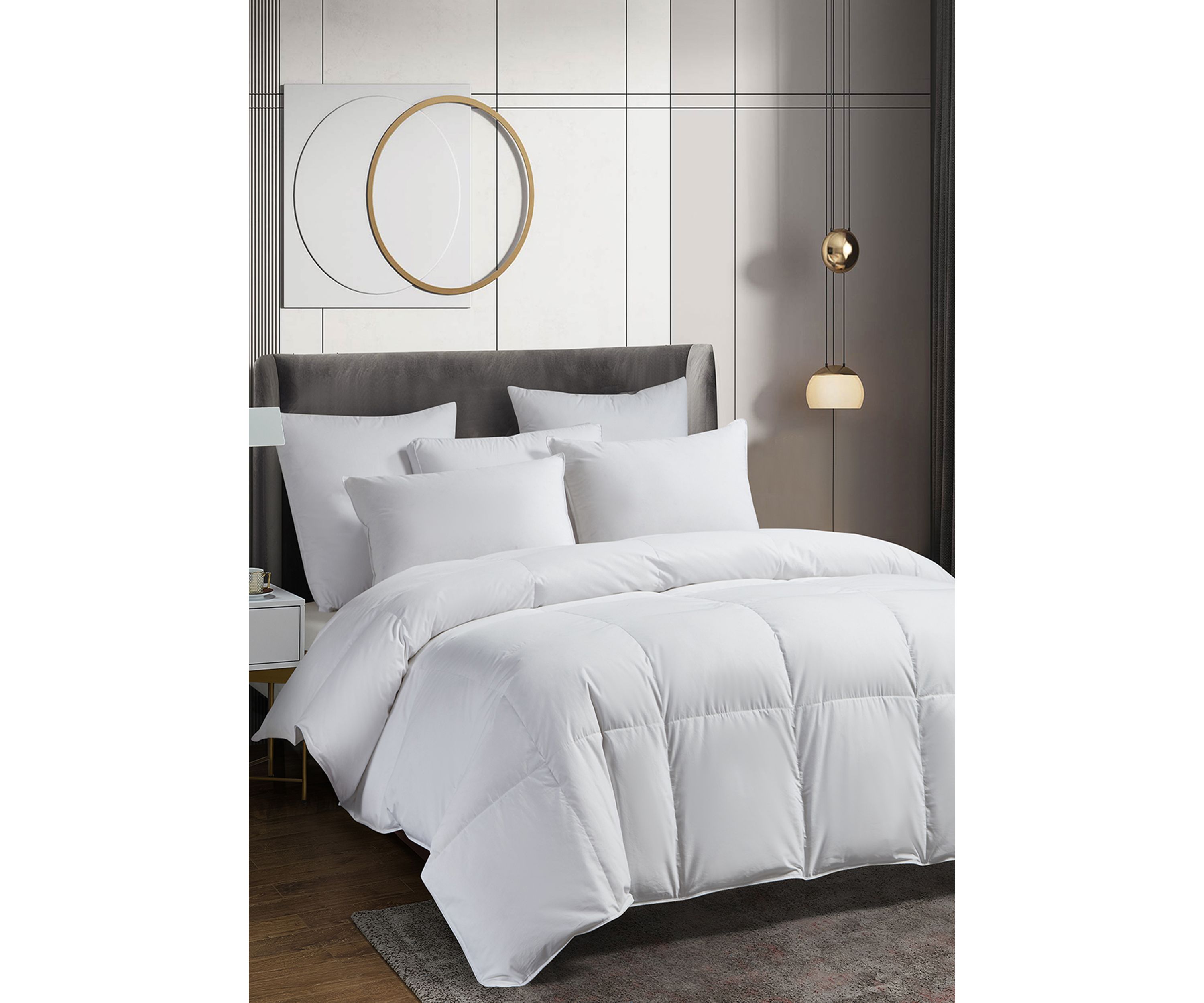 Tencel®/Cotton Blend Breathable RDS Down Comforter - Light Warmth