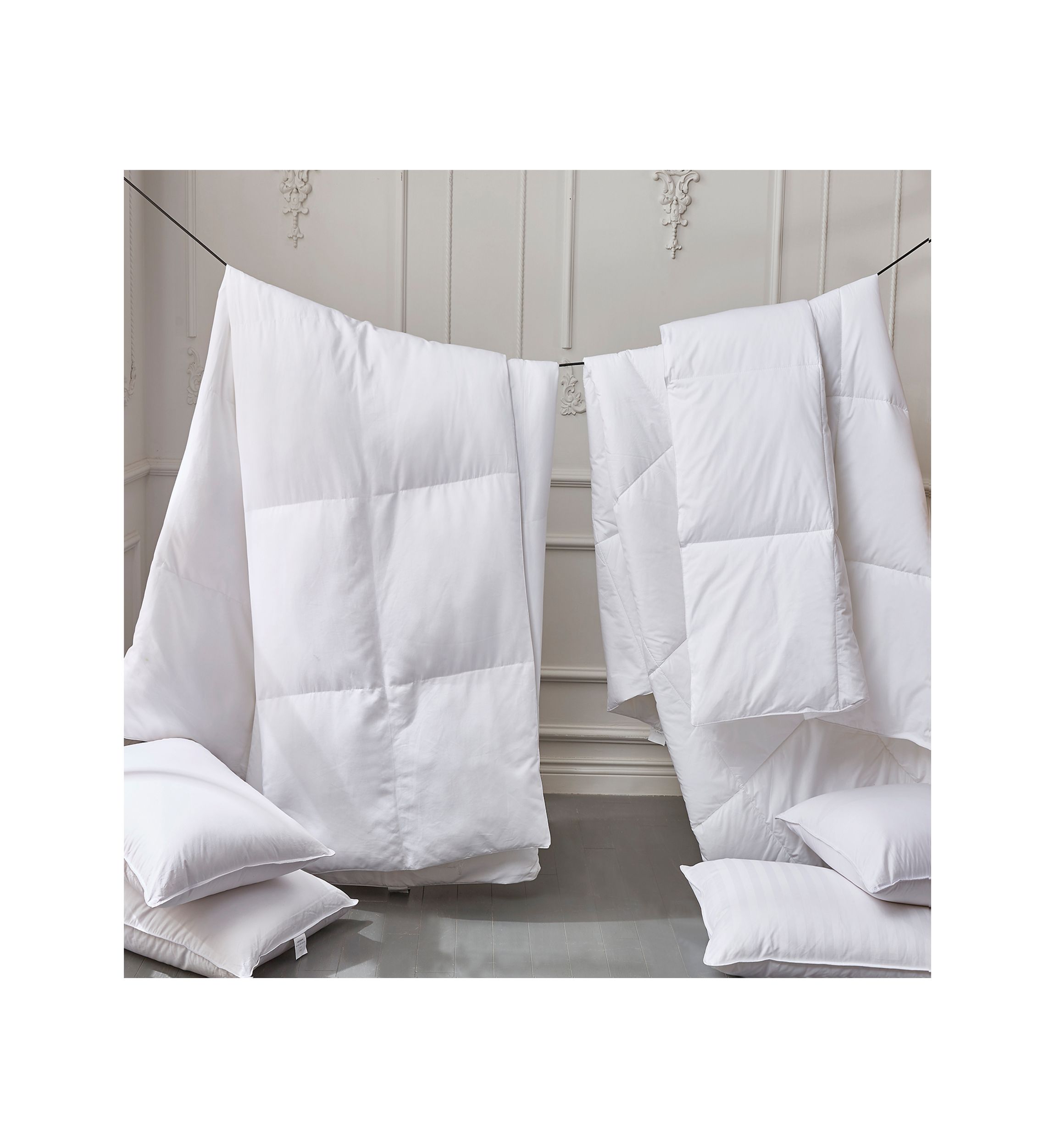 Tencel®/Cotton Blend Breathable RDS Down Comforter - Light Warmth