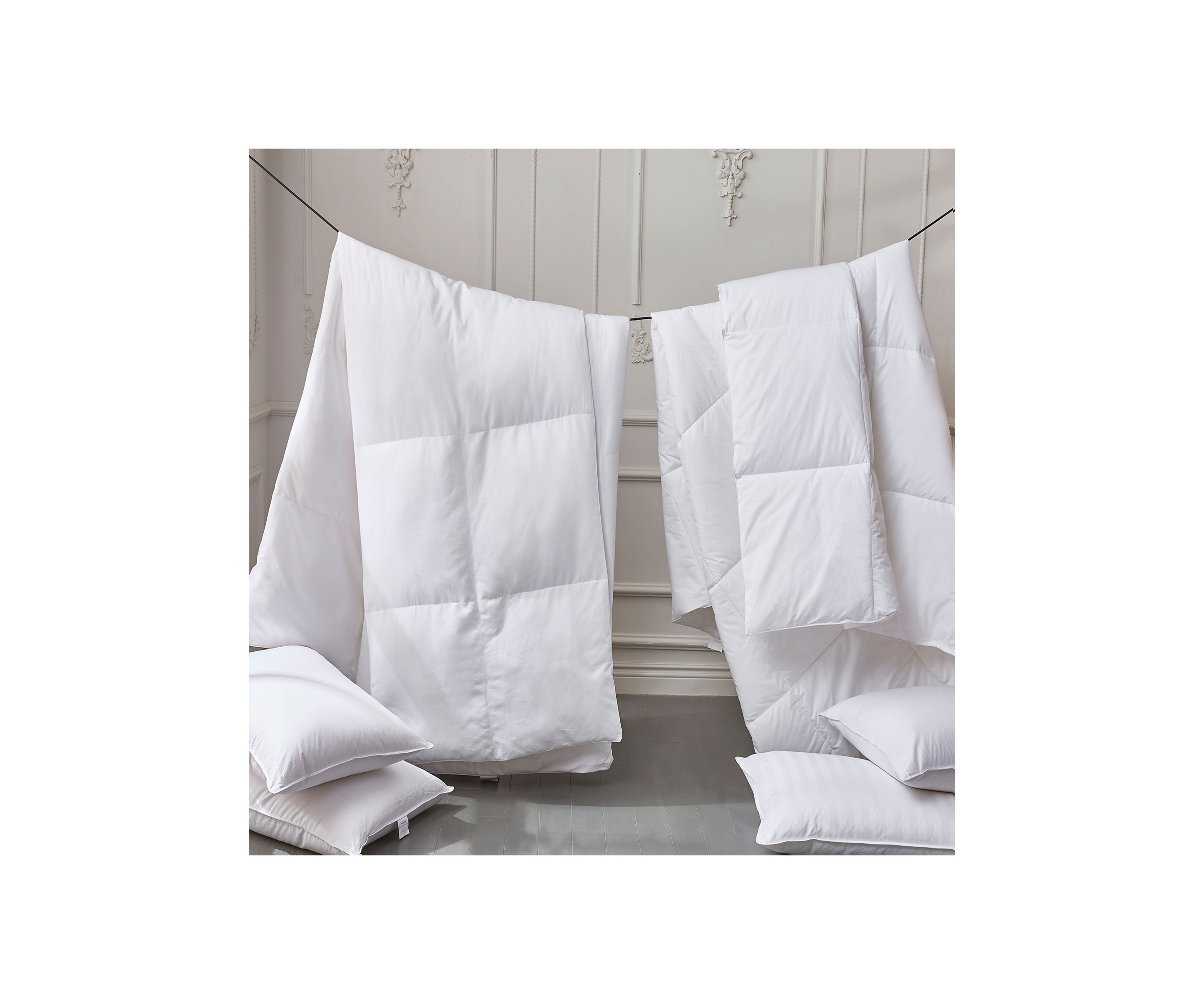 Tencel®/Cotton Blend Breathable RDS Down Comforter - Light Warmth