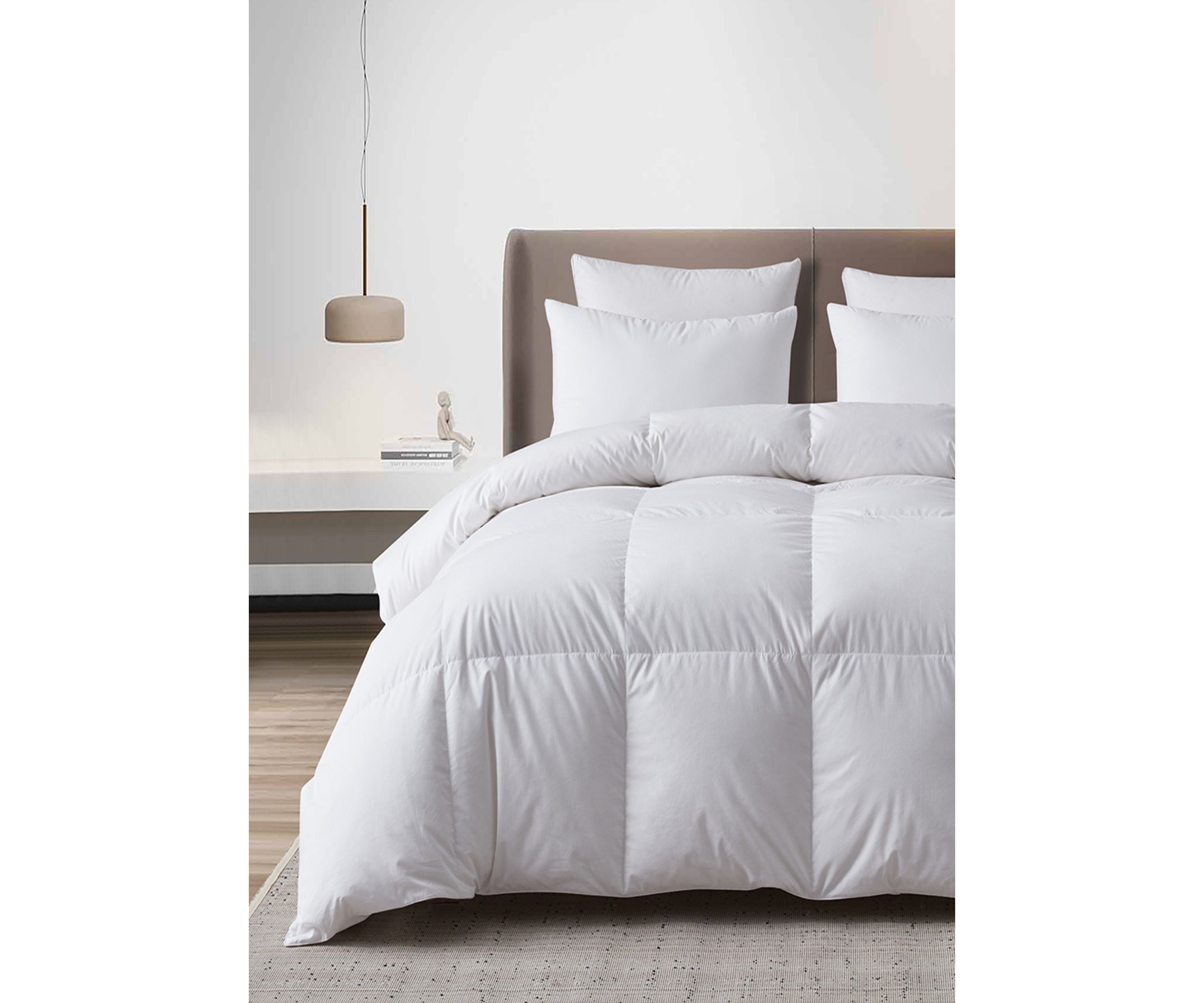 Tencel/Cotton Blend Hungarian Goose Down Comforter - All Seasons