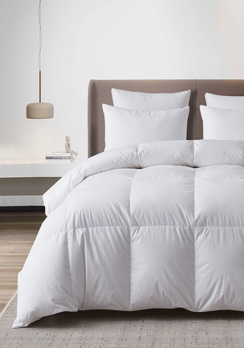 Tencel/Cotton Blend Hungarian Goose Down Comforter - All Seasons