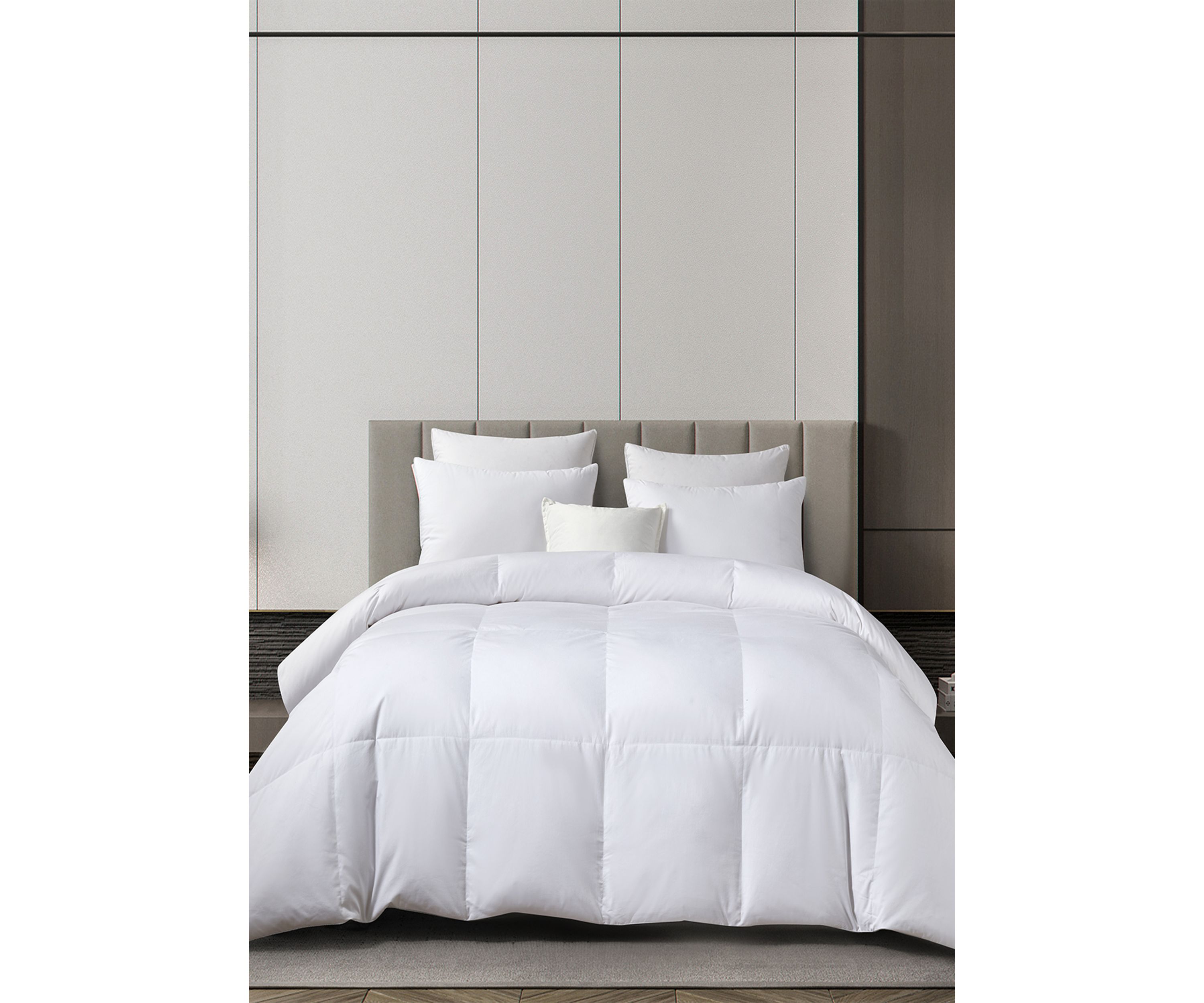 300 Thread Count Sateen Cotton RDS Down Comforter - Light Warmth