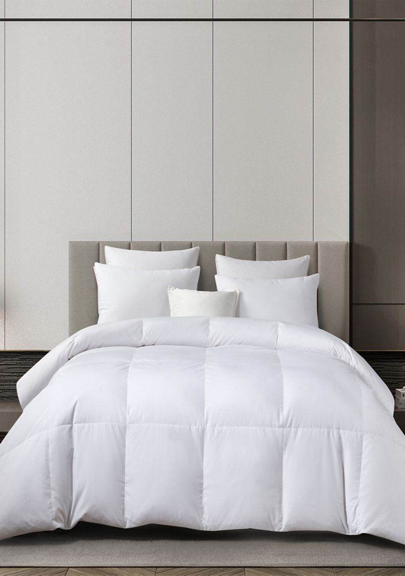 300 Thread Count Sateen Cotton RDS Down Comforter - Light Warmth
