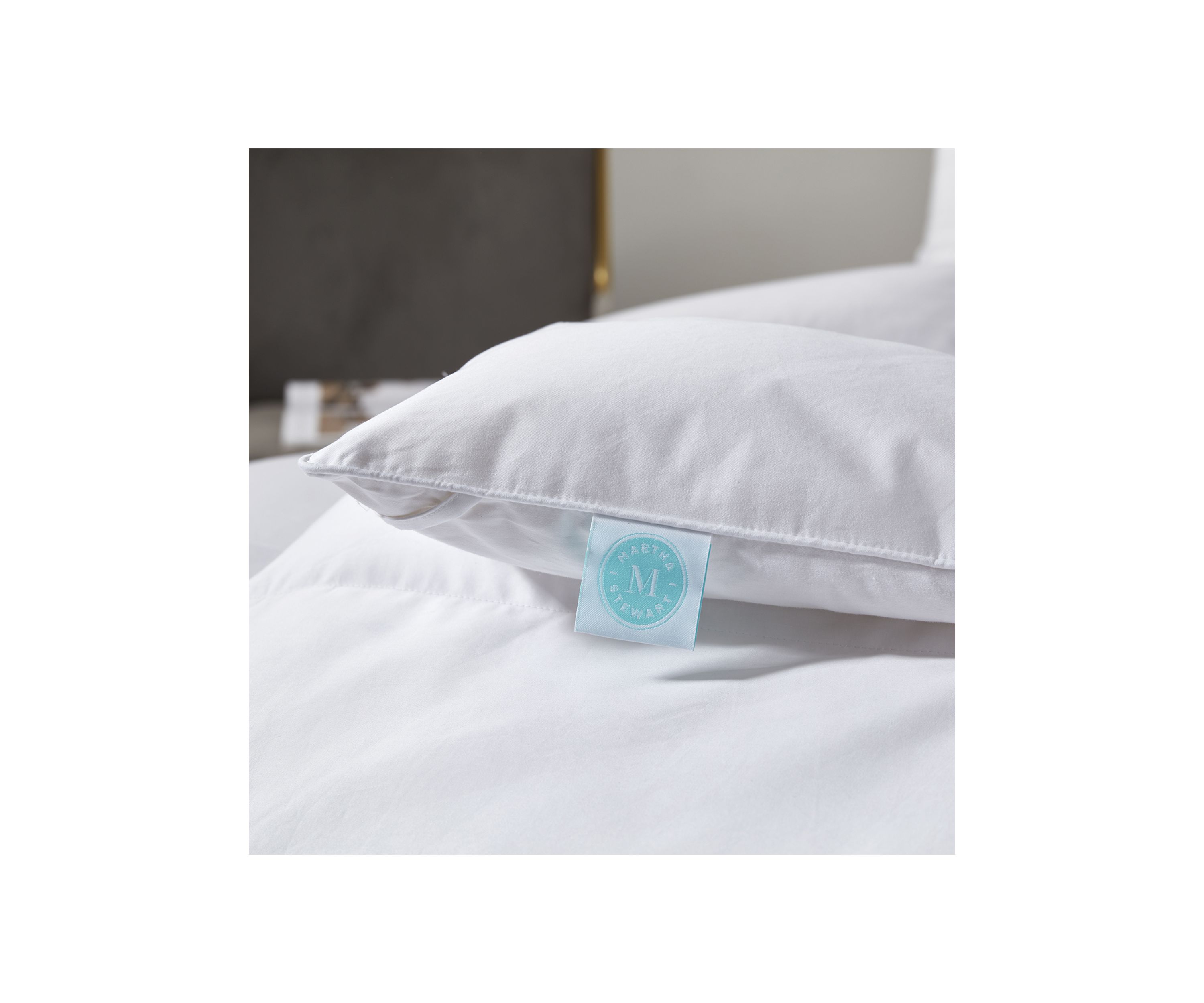 300 Thread Count Sateen Cotton RDS Down Comforter - Light Warmth