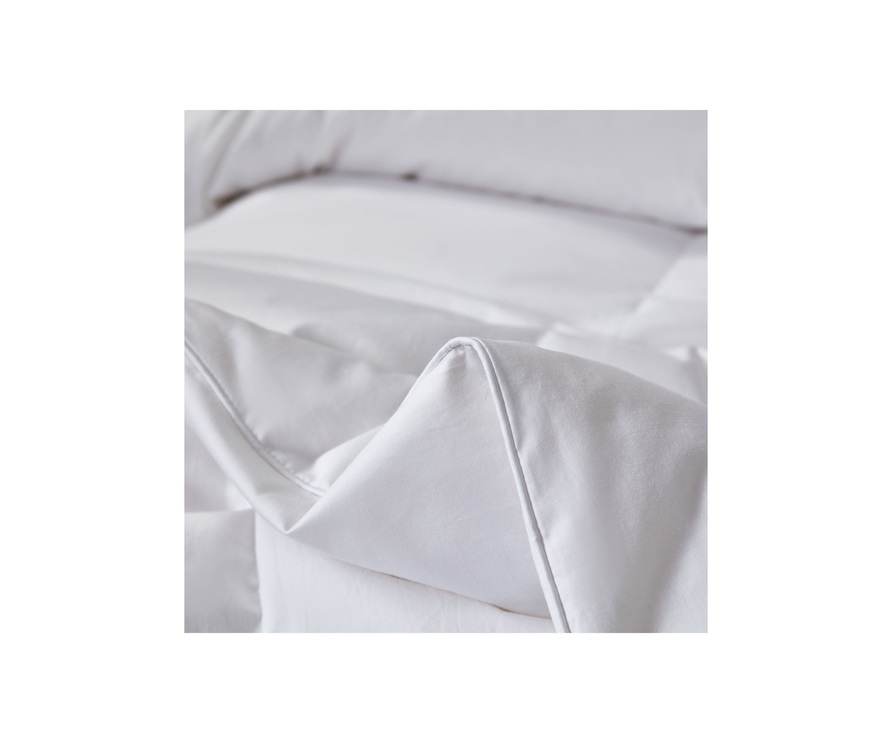 300 Thread Count Sateen Cotton RDS Down Comforter - Light Warmth