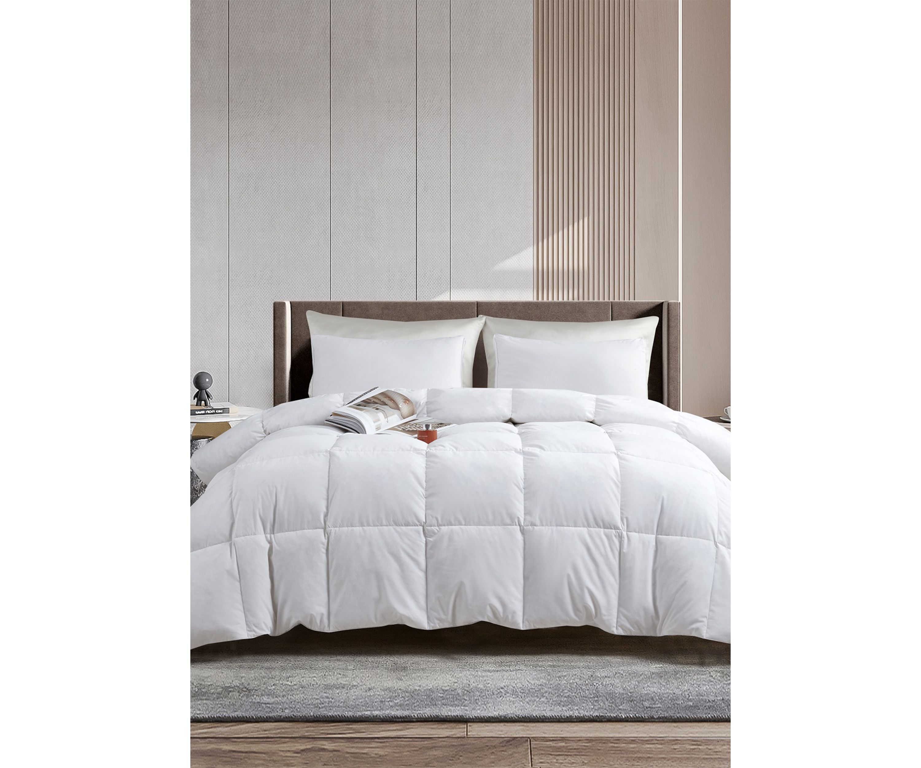 Serta Tencel/Cotton Blend 85/15 Feather/Down Comforter - All Seasons