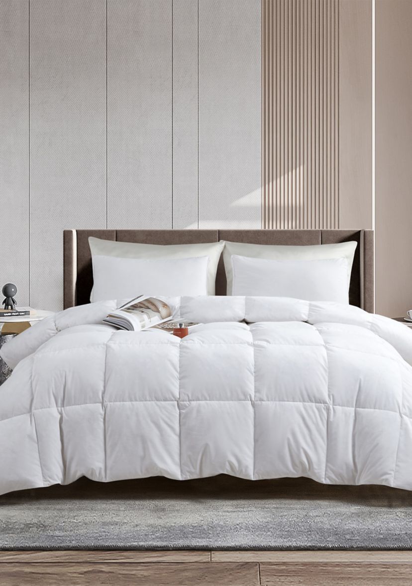 Serta Tencel/Cotton Blend 85/15 Feather/Down Comforter - All Seasons