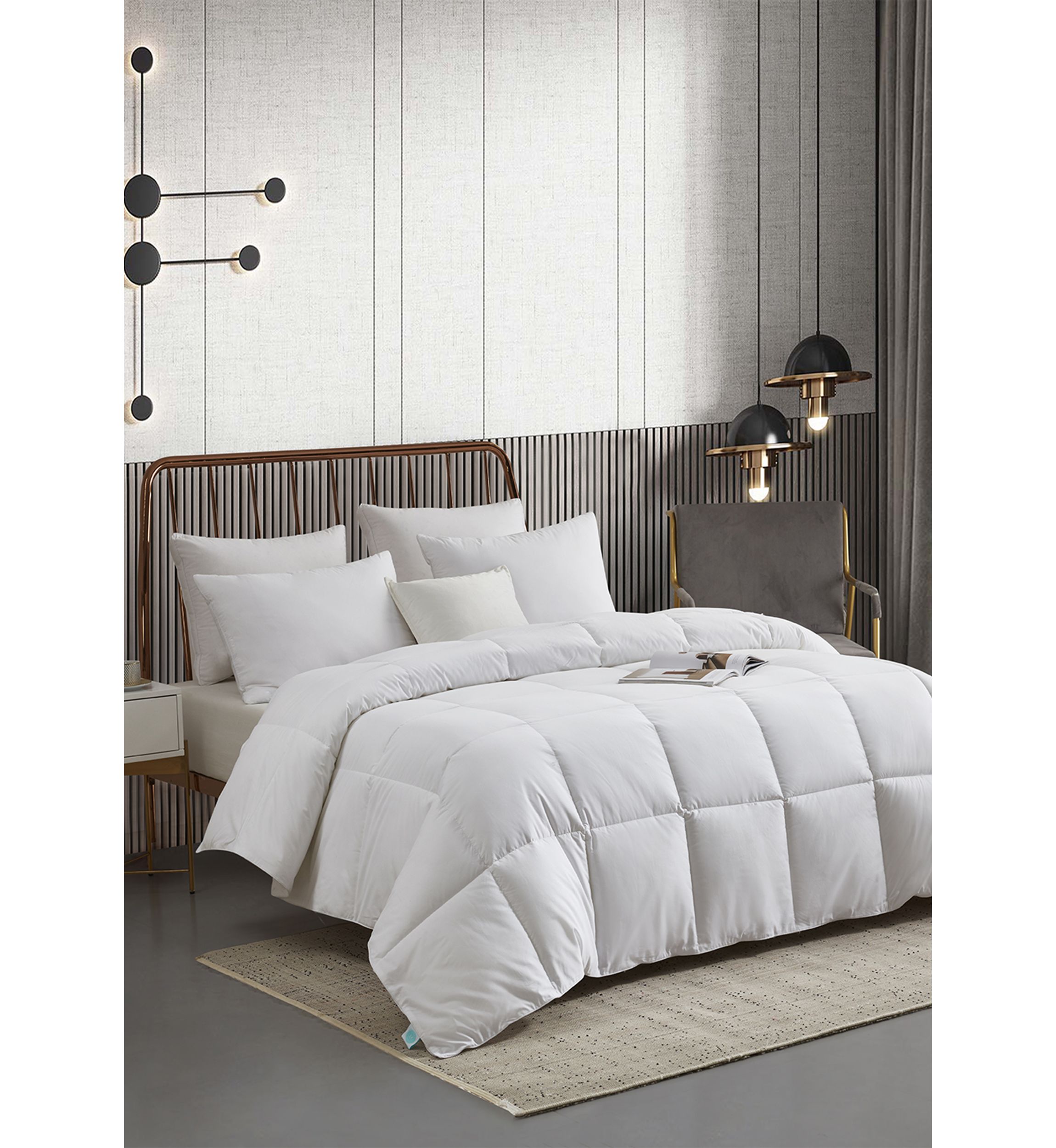 TENCEL™ Lyocell/Cotton Blend with TENCEL™ Lyocell/Polyester Fill All Seasons Twin Comforter