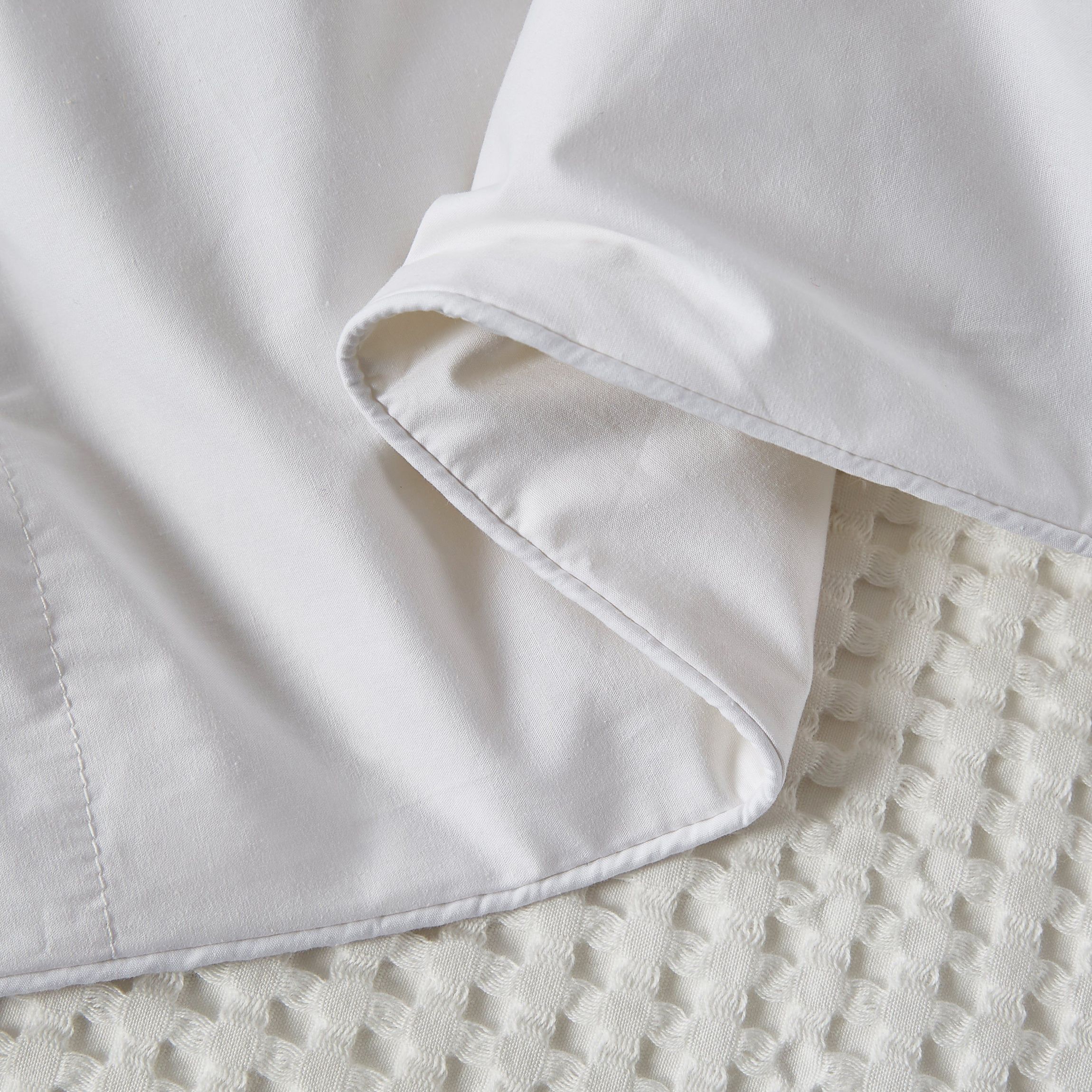 100% Organic Cotton Premium All Season White Down Comforter