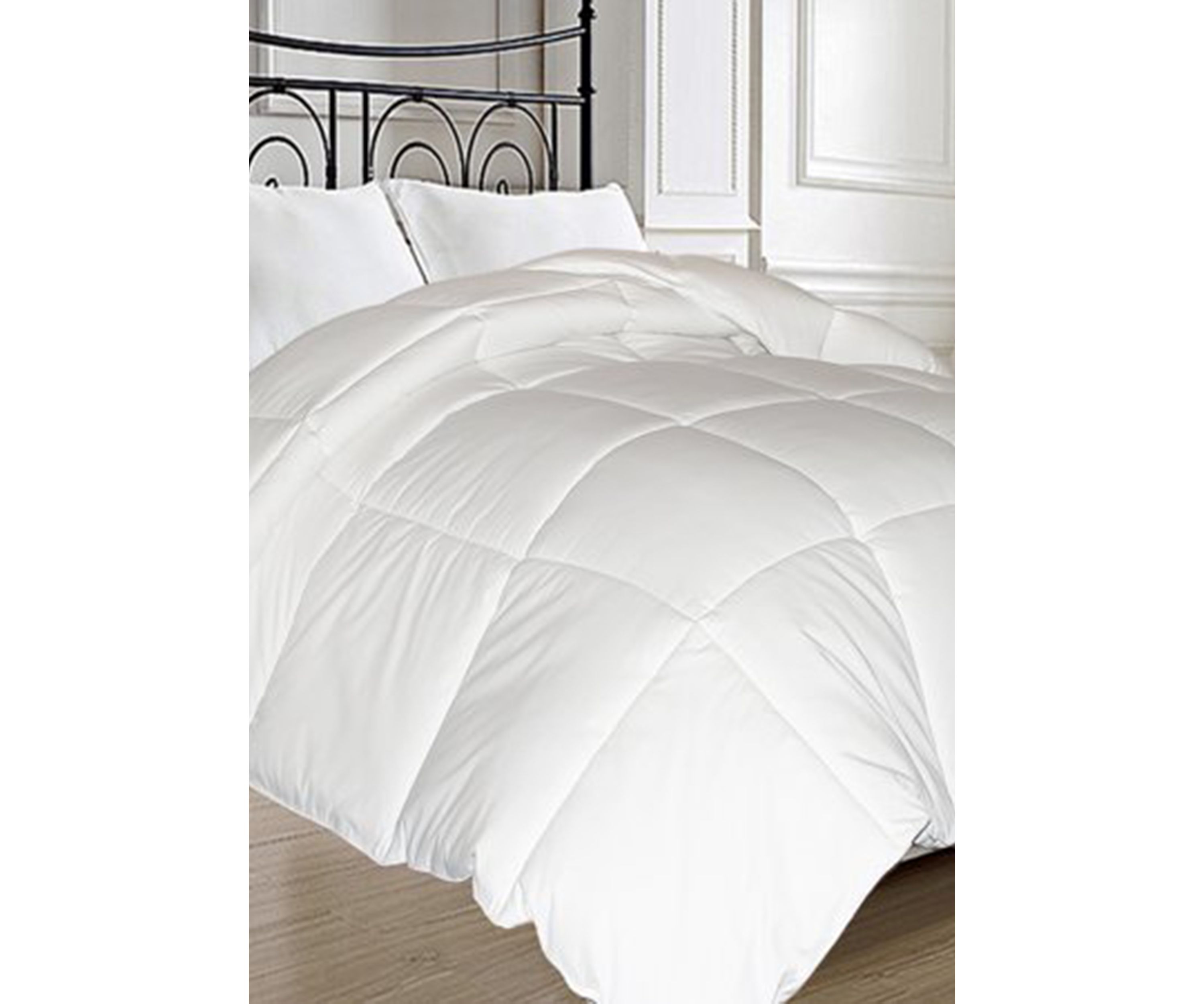 Microfiber Natural Feather Down Fiber Blend Comforter