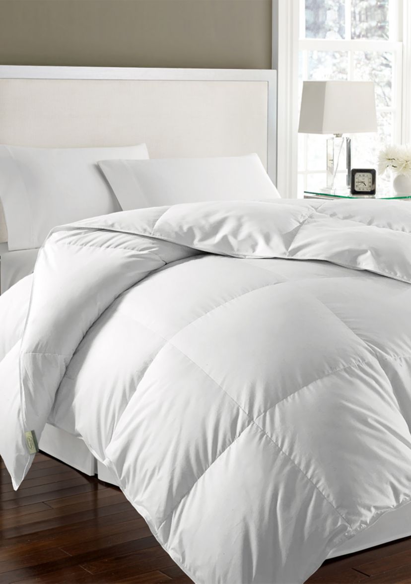 240 Thread Count White Goose Feather and Down Comforter
