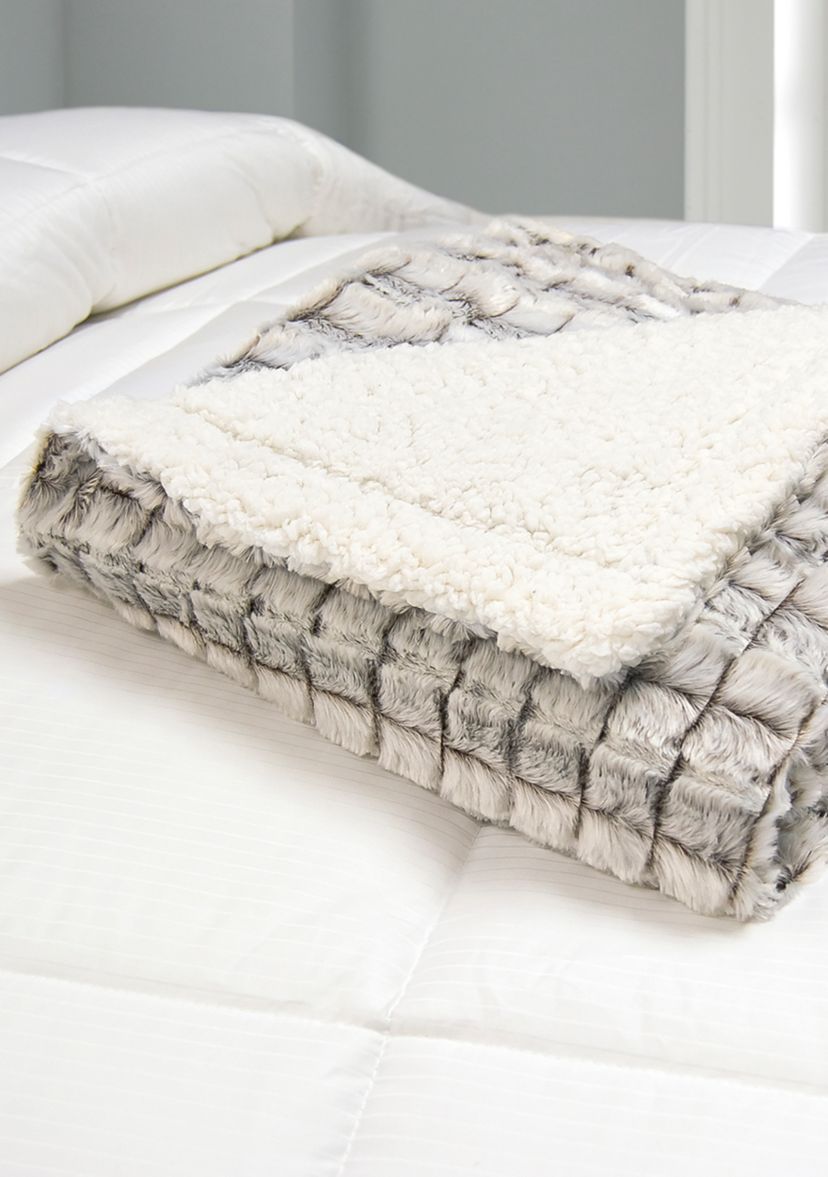 Micromink/Sherpa Reversible Throw