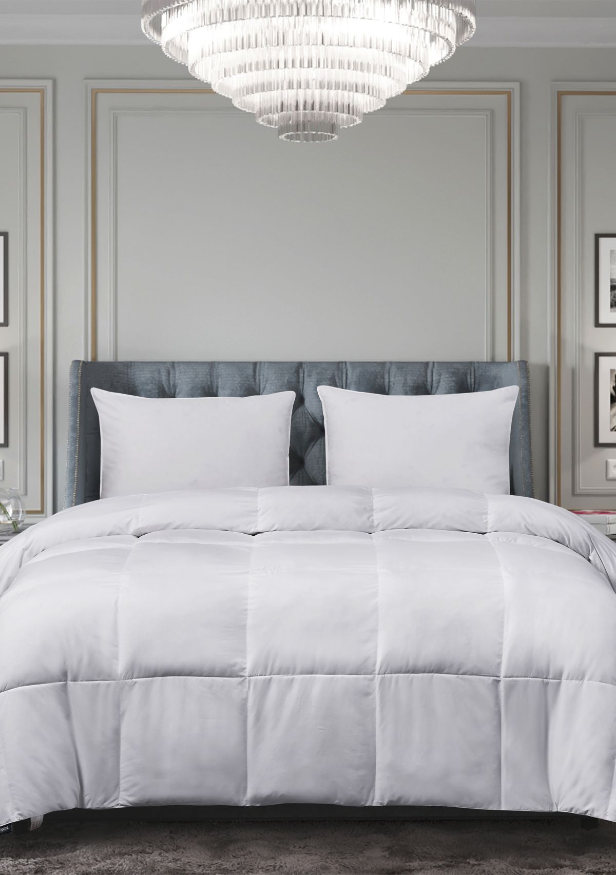 Microfiber Extra Warmth Goose Feather and Down Fiber Comforter
