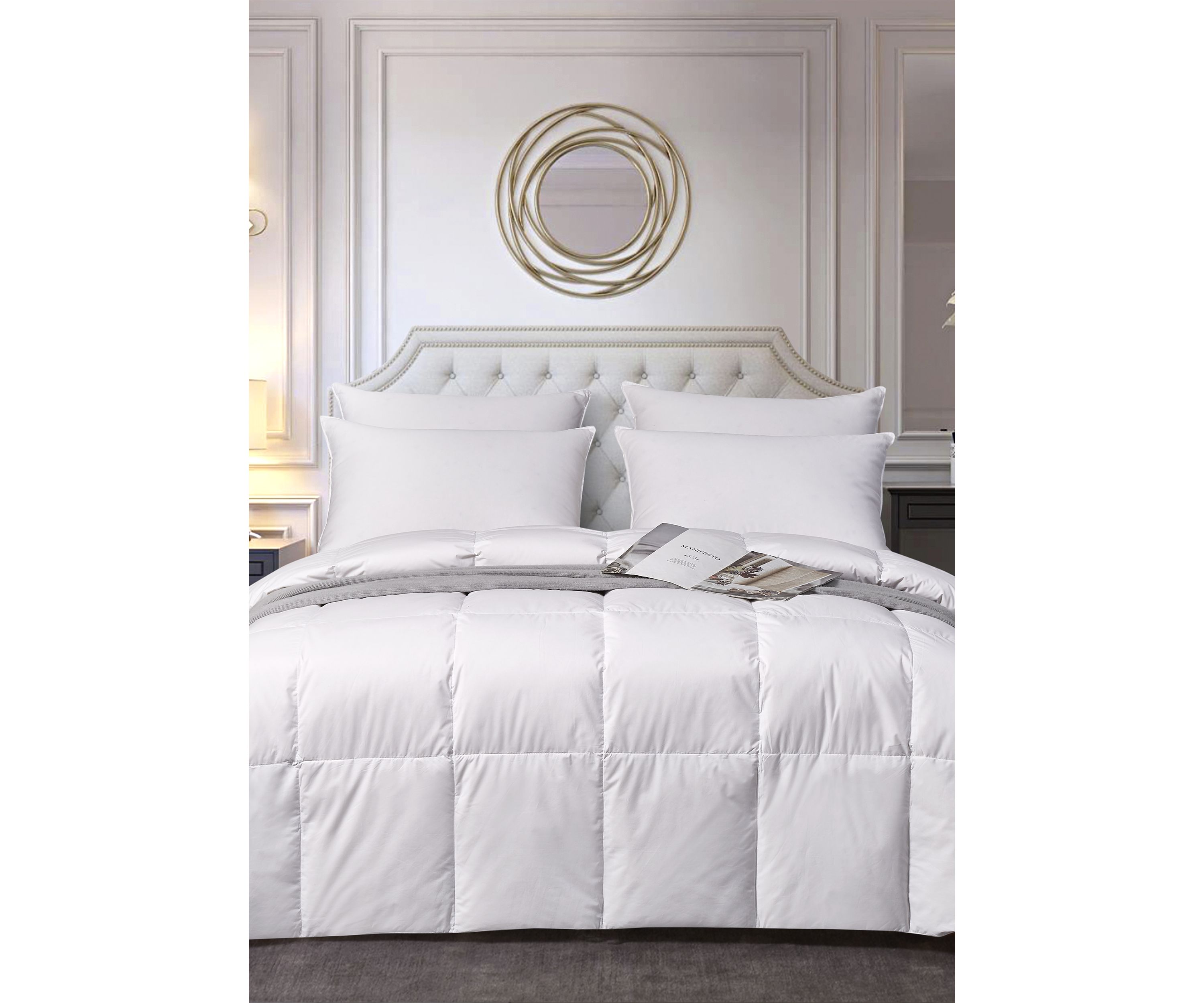 Extra Warmth White Down Fiber Comforter