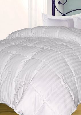 Damask Stripe Down Alternative Comforter