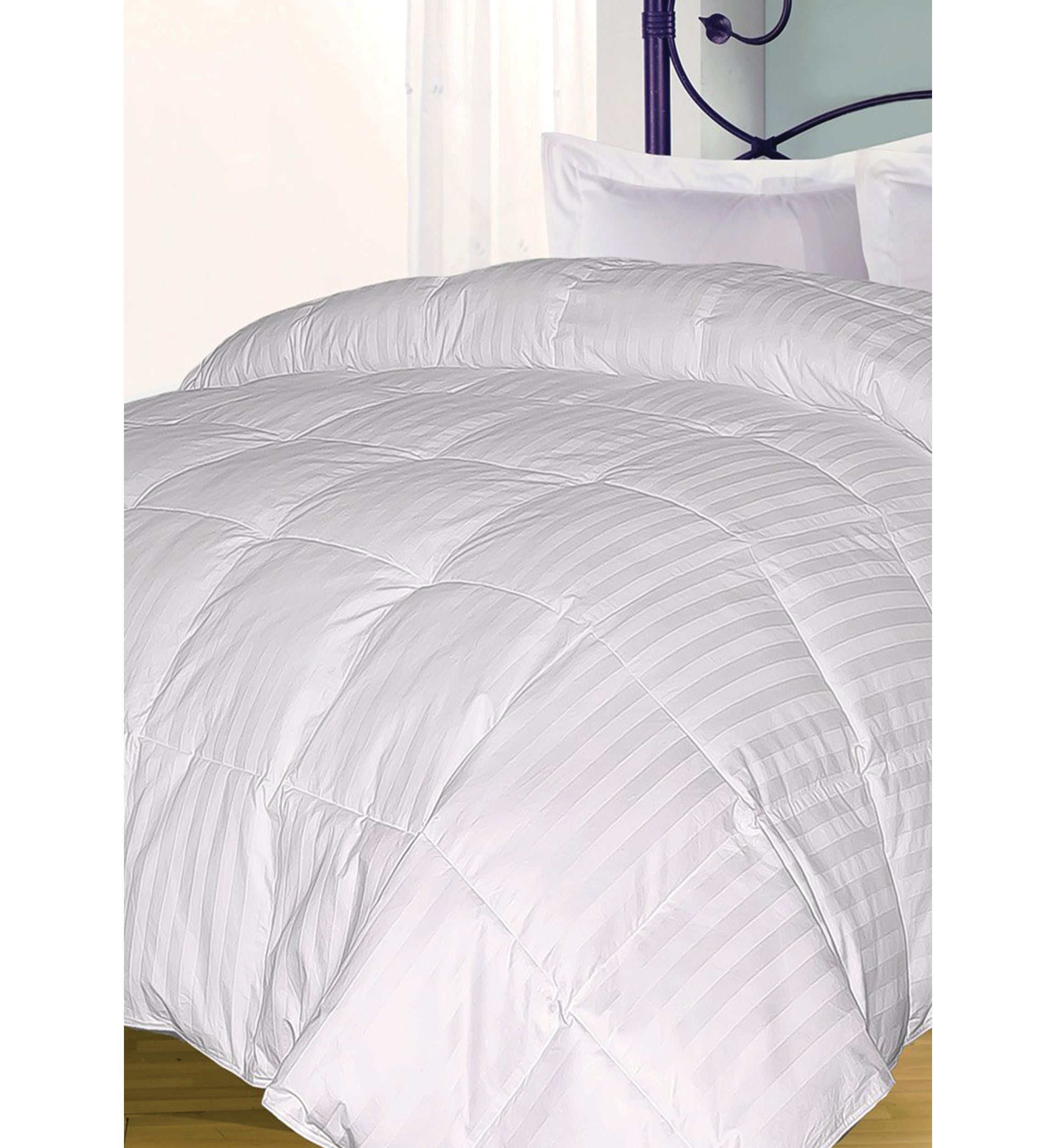Damask Stripe Down Alternative Comforter