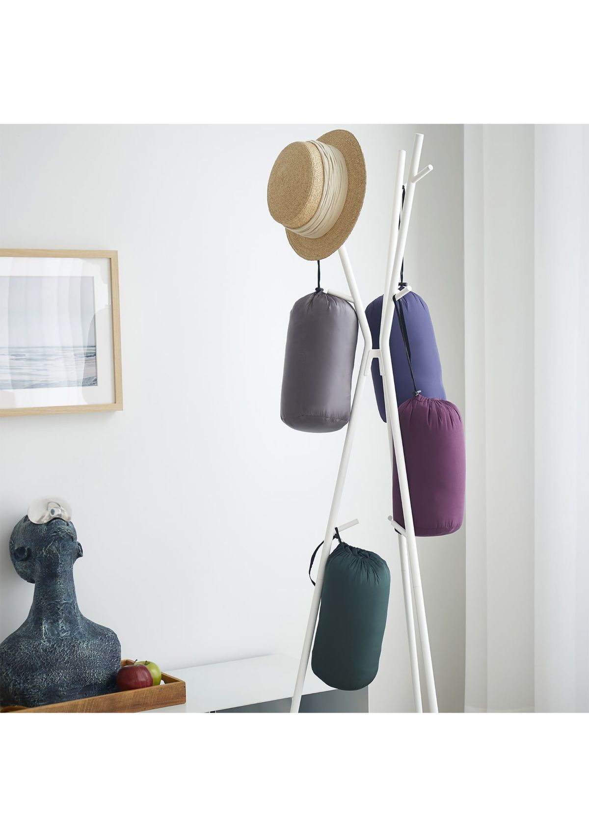 Serta Packable Down Fiber Grey Throw