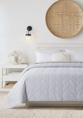 Waverly Antimicrobial Cotton Reversible Down Alternative Blanket
