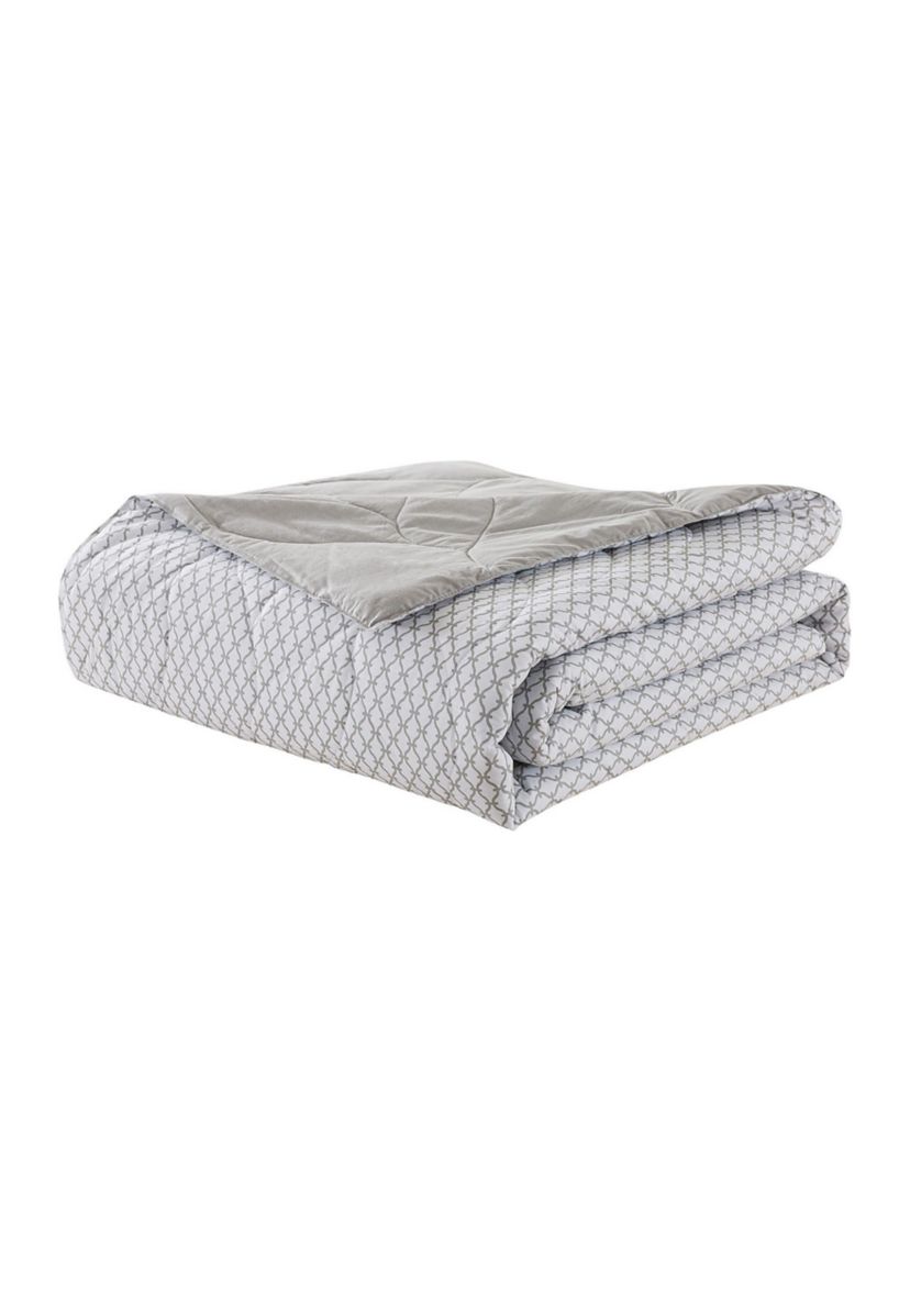 Antimicrobial Cotton Reversible Down Alternative Blanket