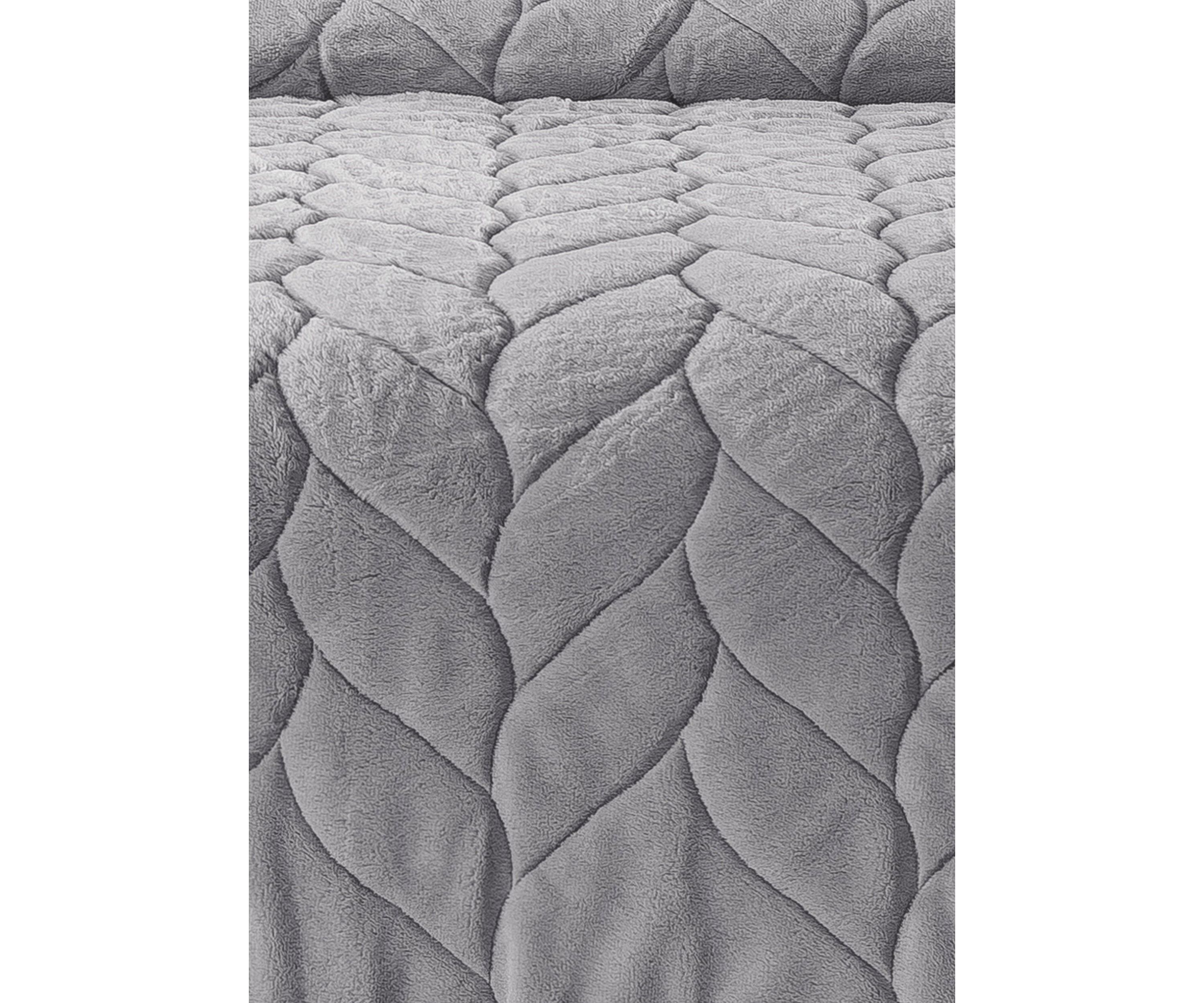 Cozy Gray Down Alternative Blanket