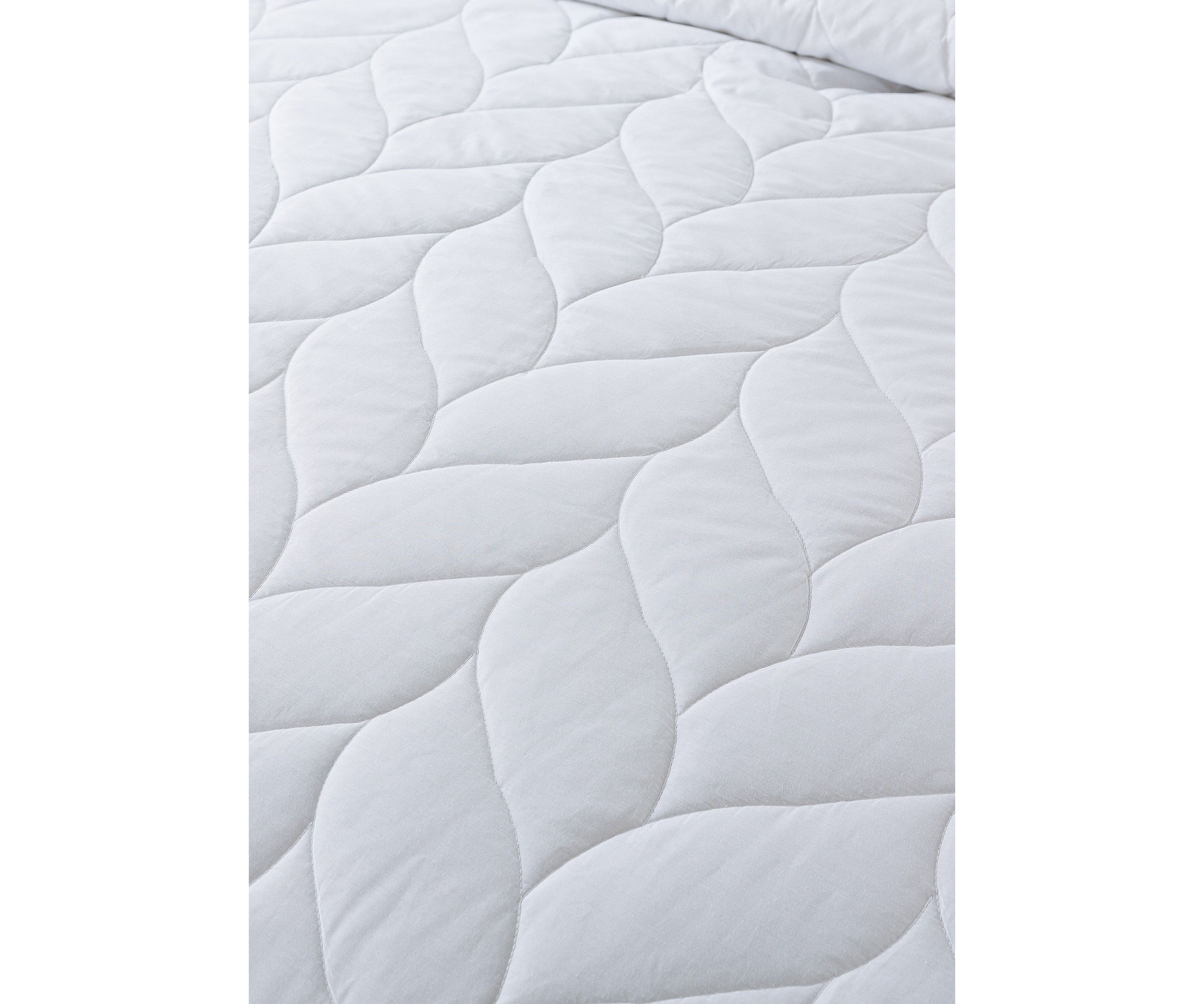 Antimicrobial Cotton White Duck Down Blanket