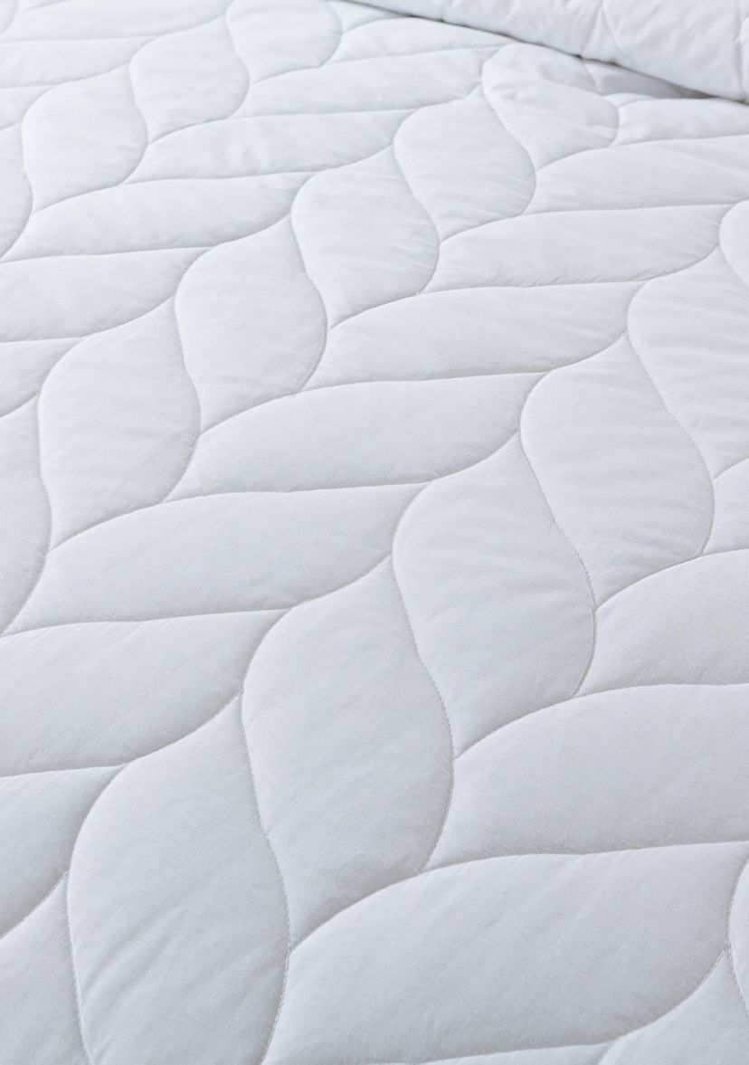Antimicrobial Cotton White Duck Down Blanket