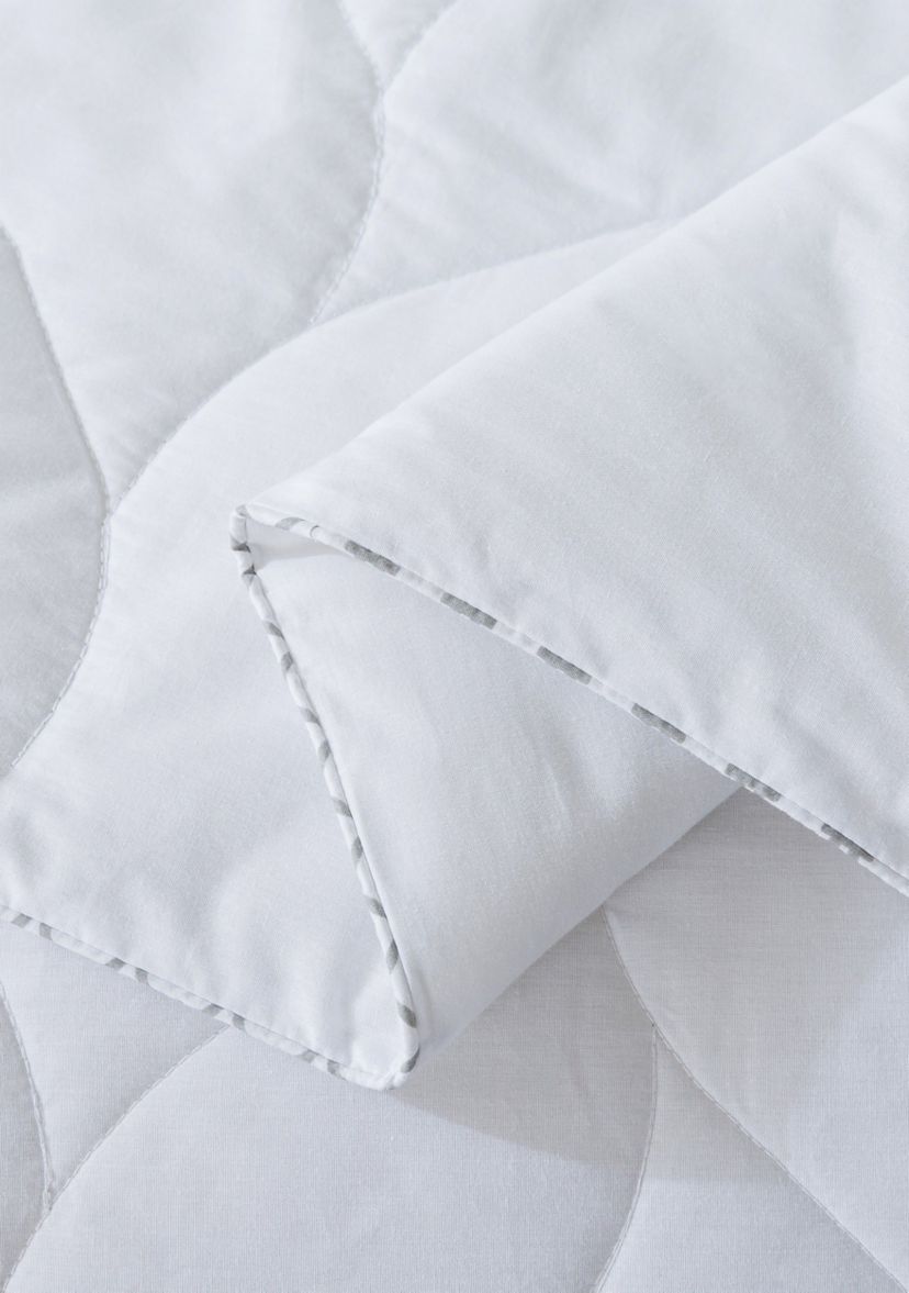Antimicrobial Cotton White Duck Down Blanket