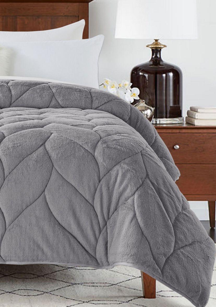 Cozy Grey Down Alternative Comforter