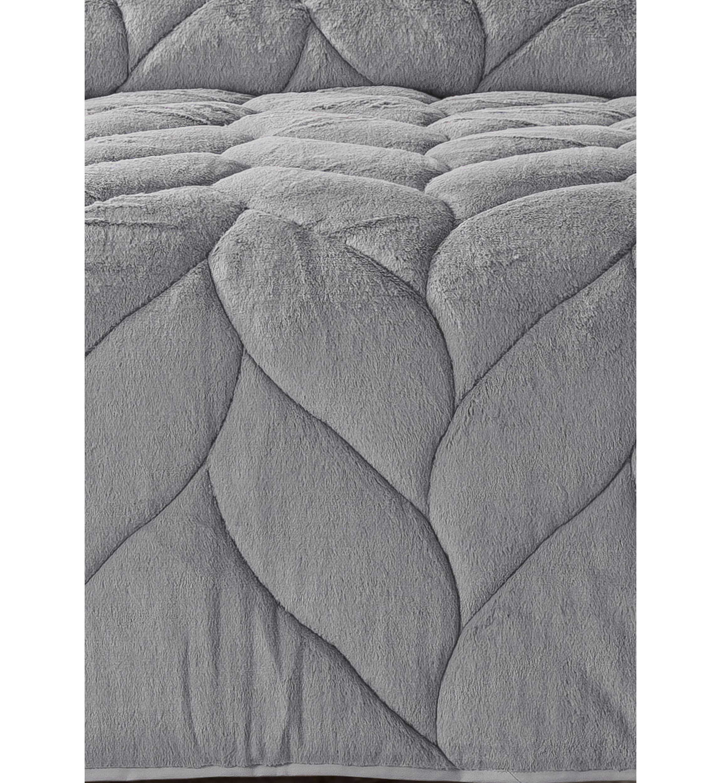 Cozy Grey Down Alternative Comforter
