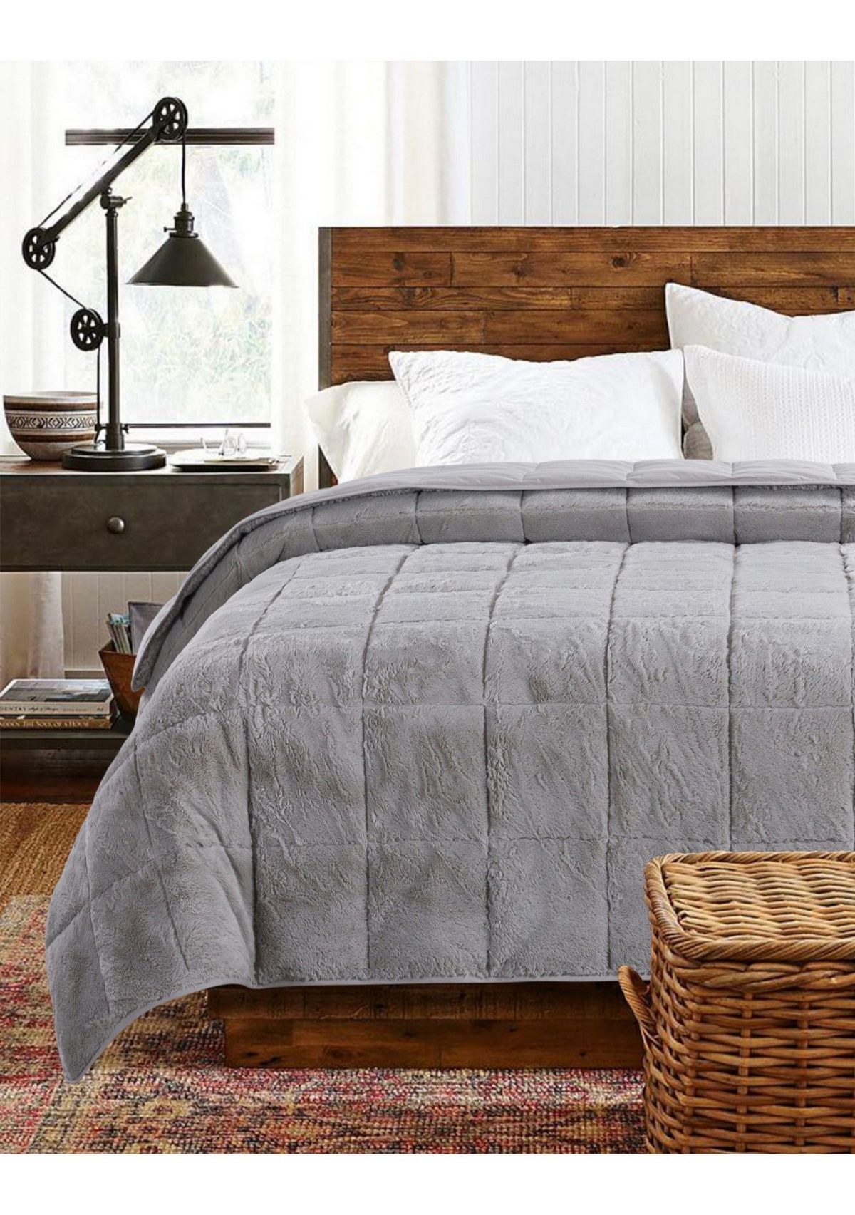 Cozy Down Alternative Reversible Blanket