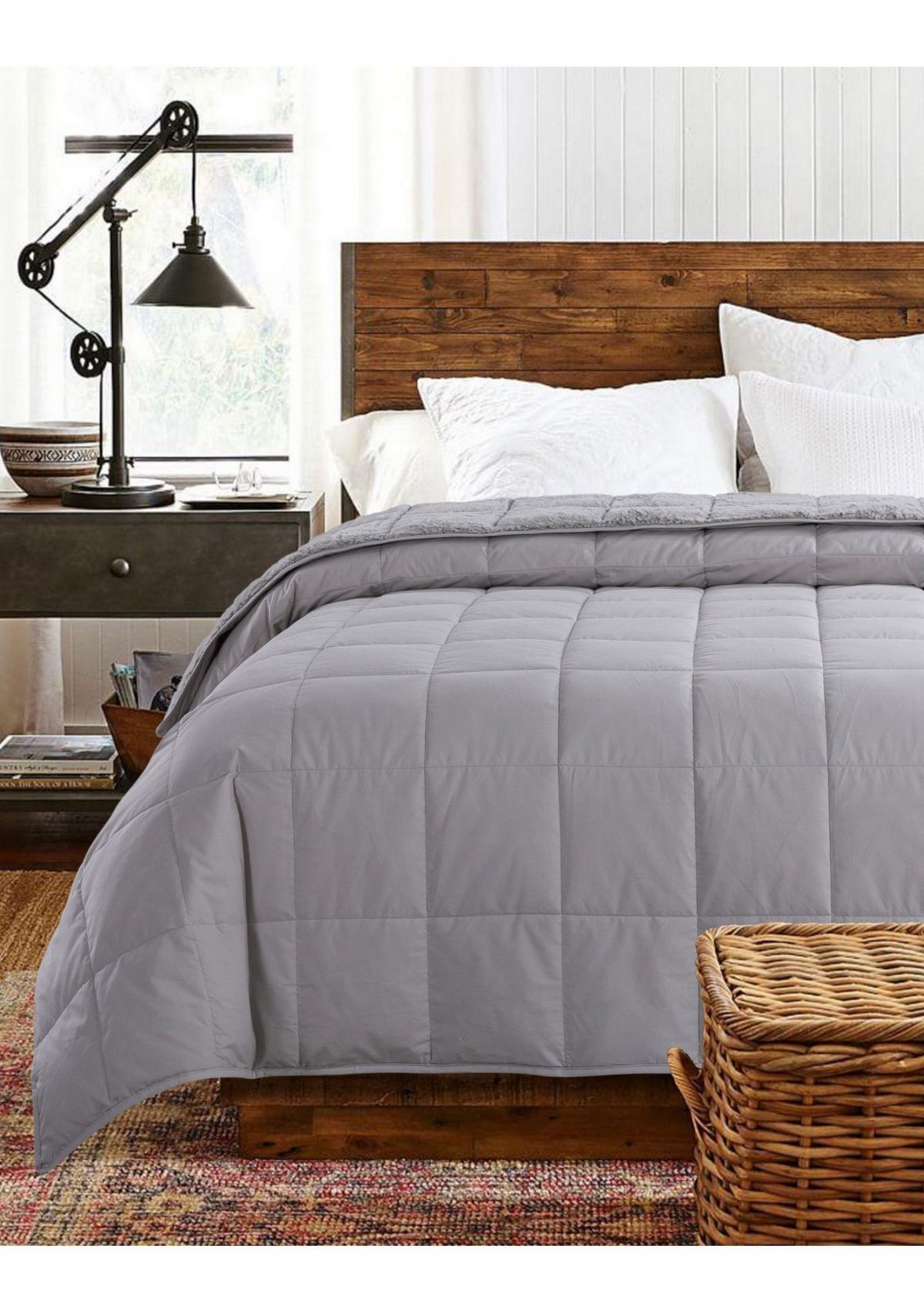 Cozy Down Alternative Reversible Blanket