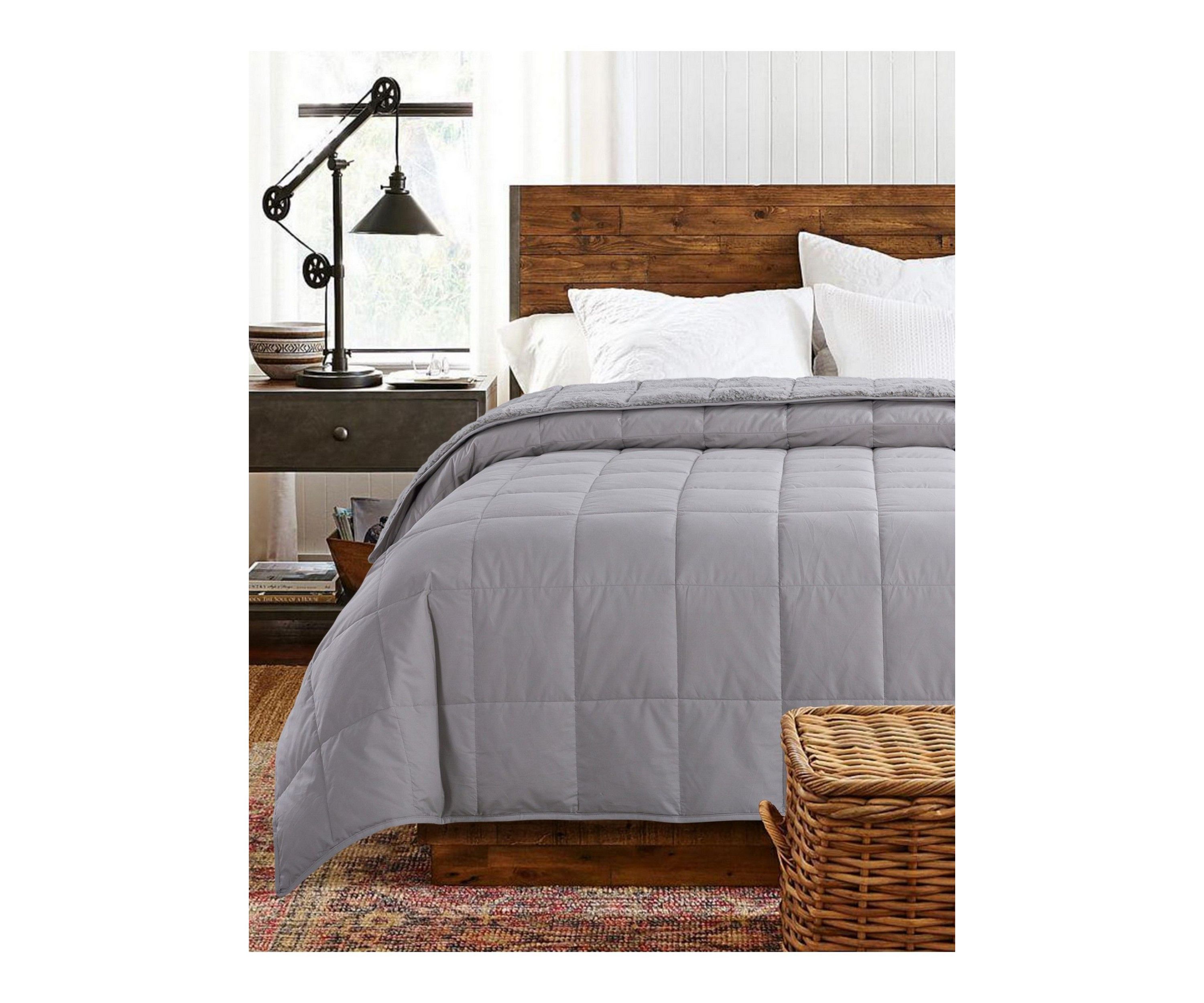 Cozy Down Alternative Reversible Blanket